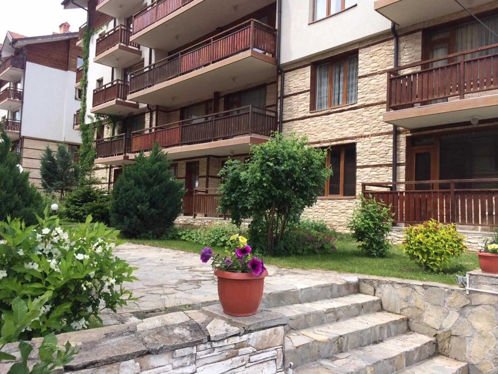 Natural landscape in Apartments Four Leaf Clover Bansko to rent