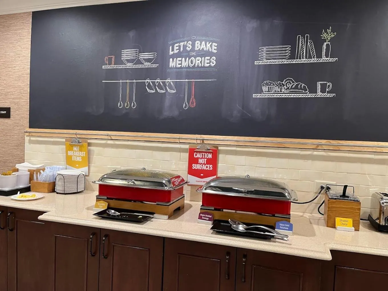 Breakfast in Hampton Inn Atlanta-Canton