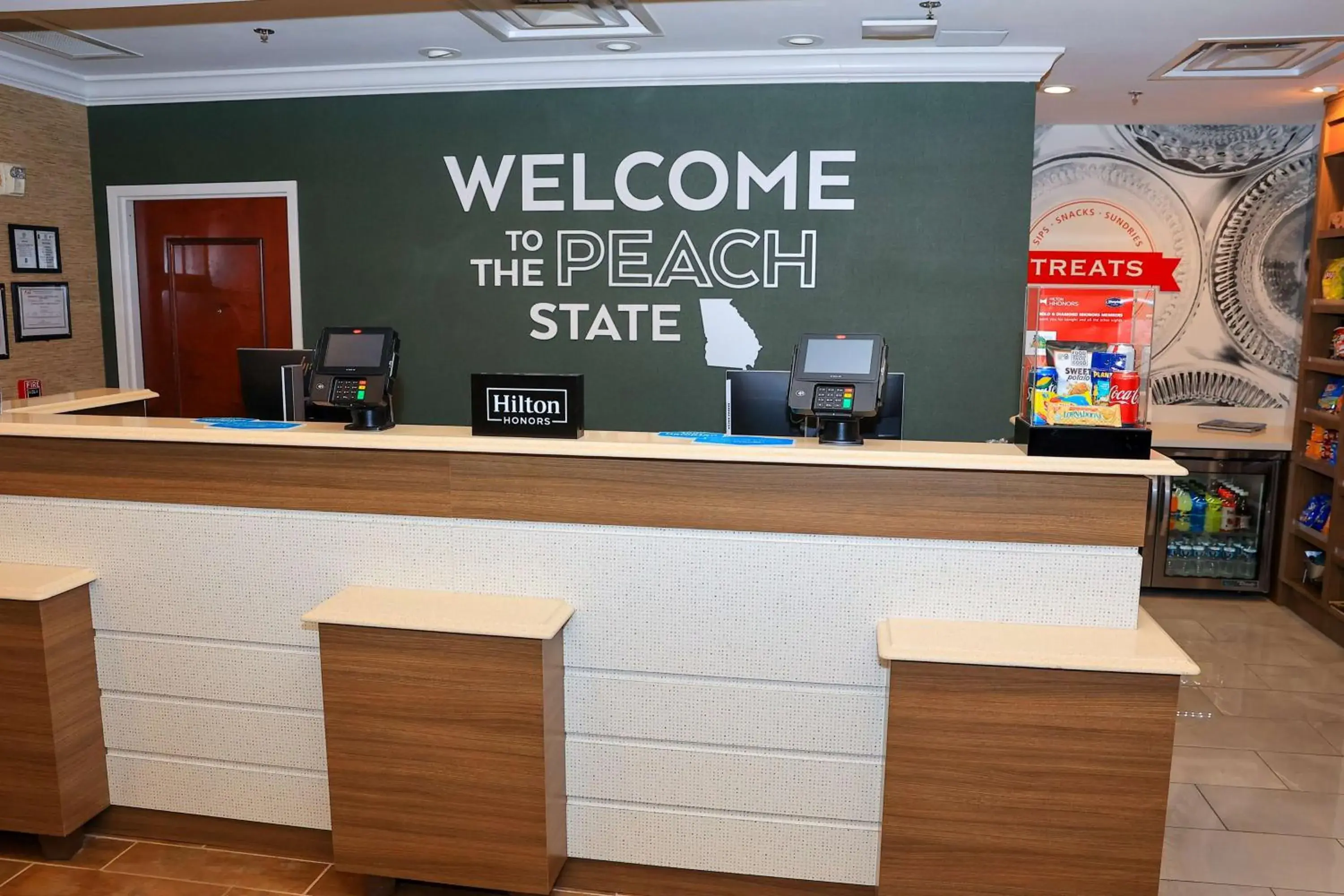 Lobby or reception in Hampton Inn Atlanta-Canton Lobby or reception in Hampton Inn Atlanta-Canton