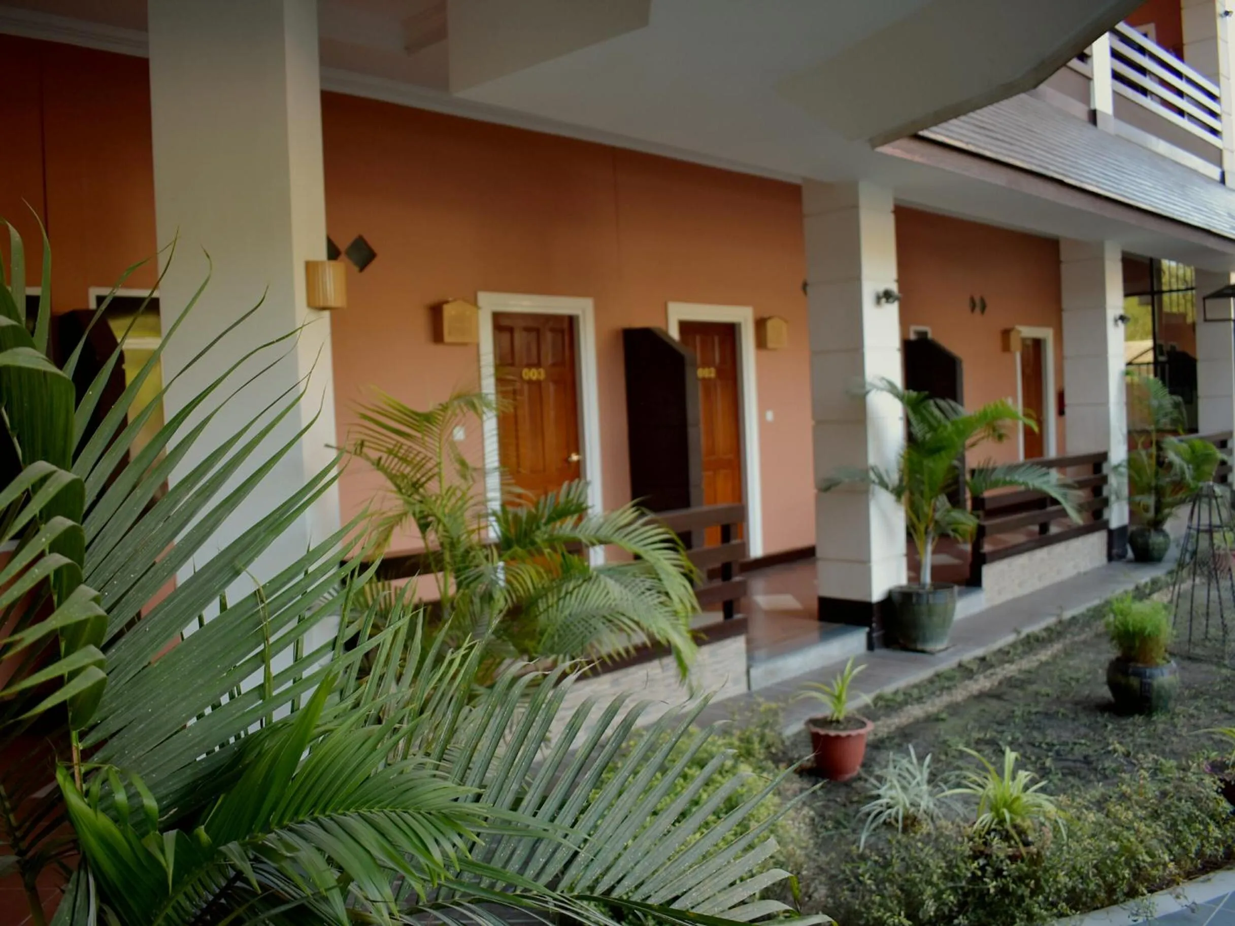 Facade/entrance in Immana Grand Inle Hotel