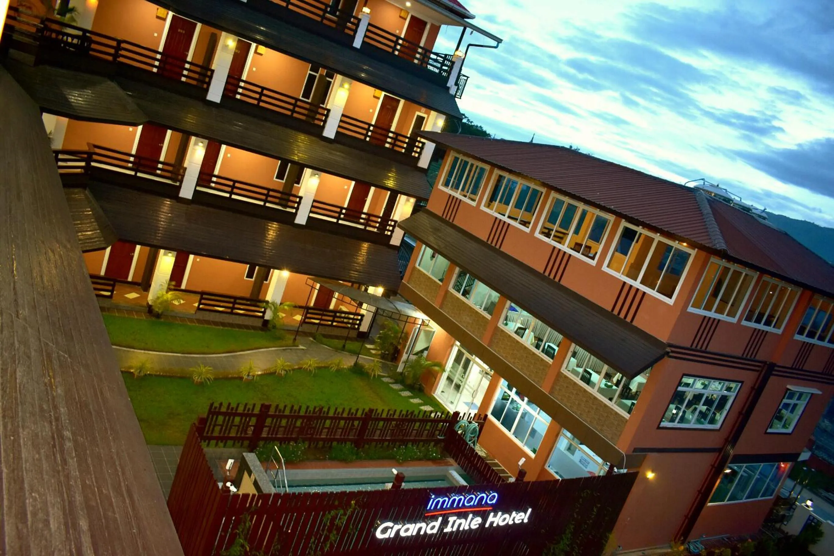 Property building in Immana Grand Inle Hotel