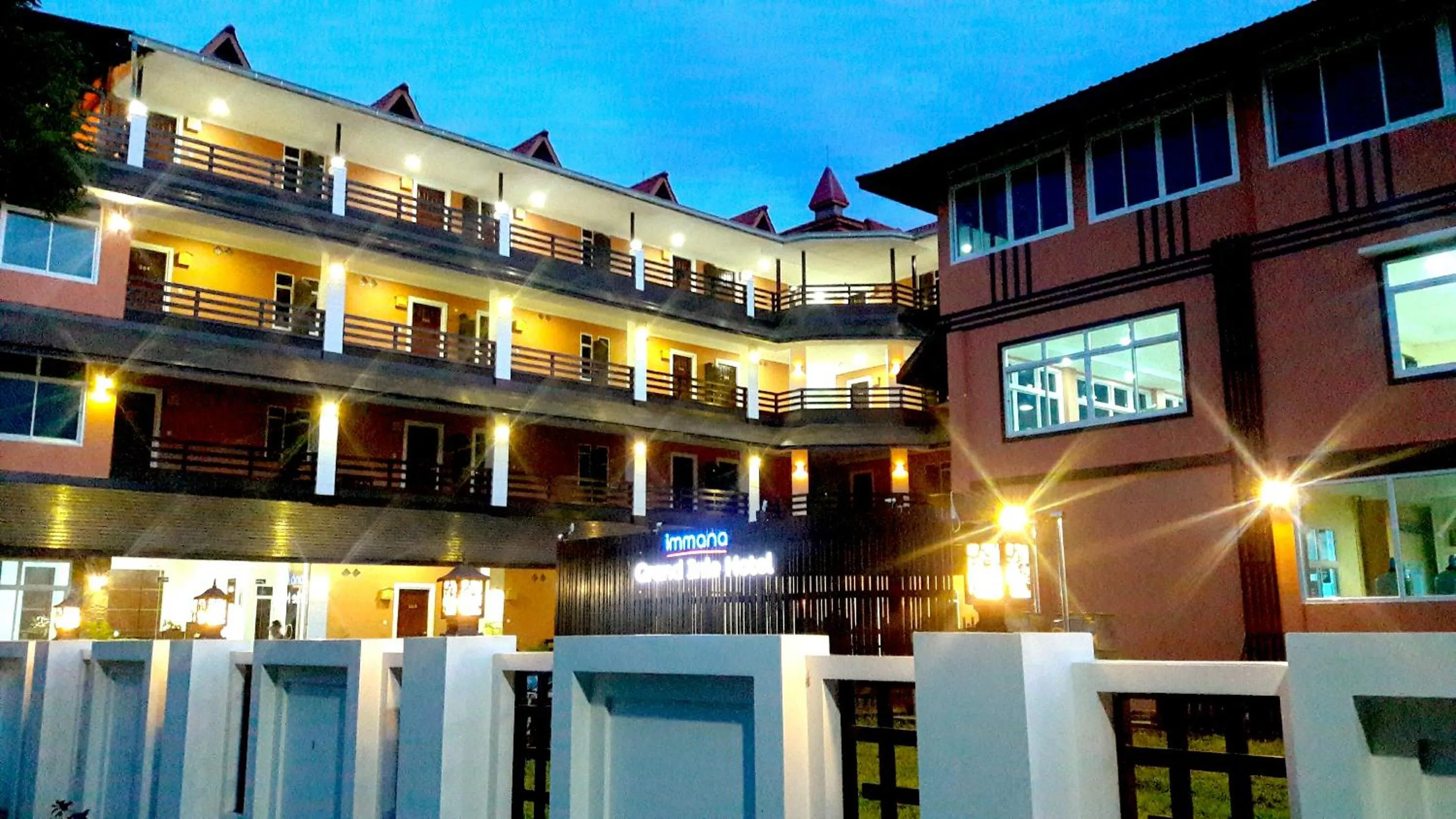 Property building in Immana Grand Inle Hotel