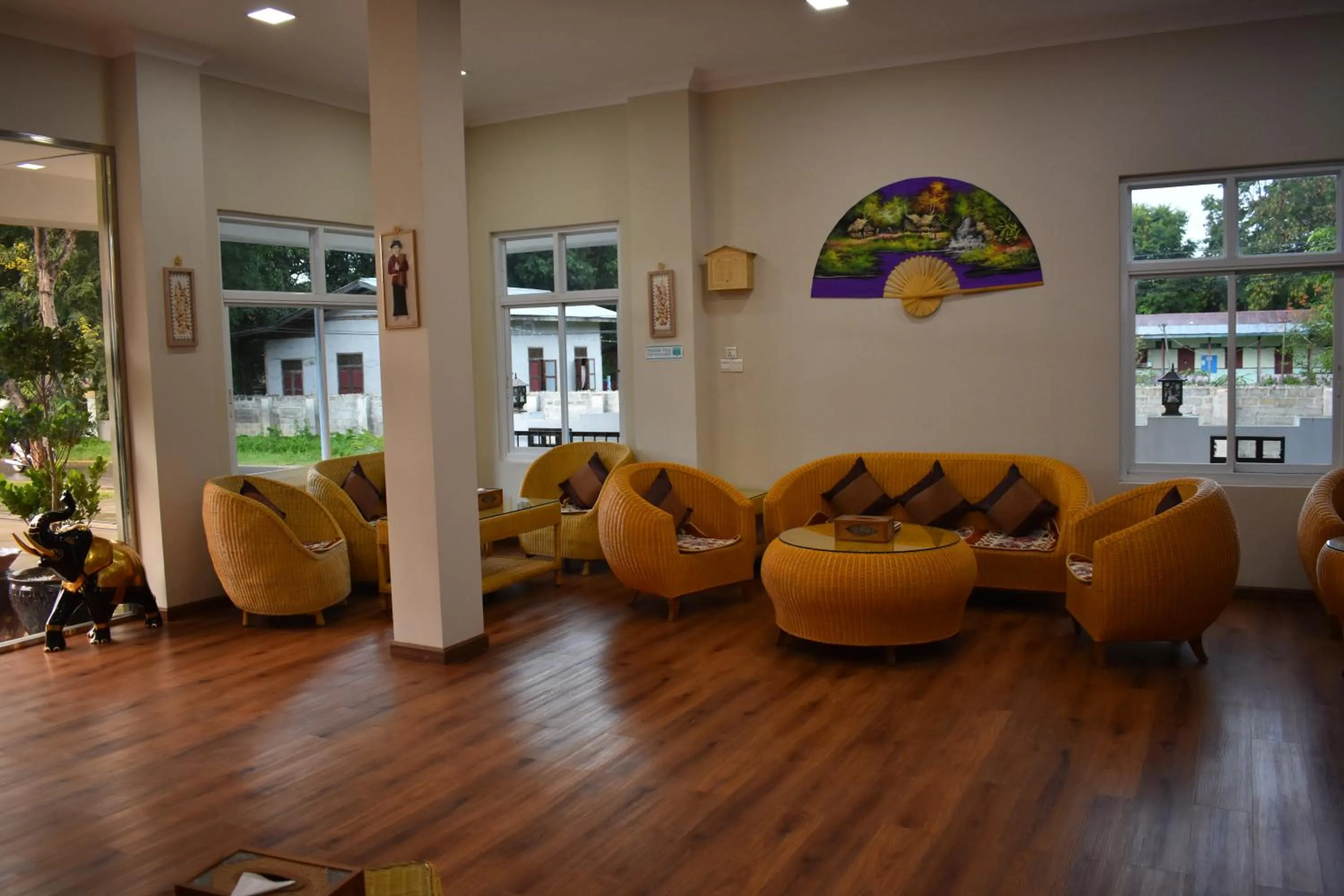 Decorative detail in Immana Grand Inle Hotel