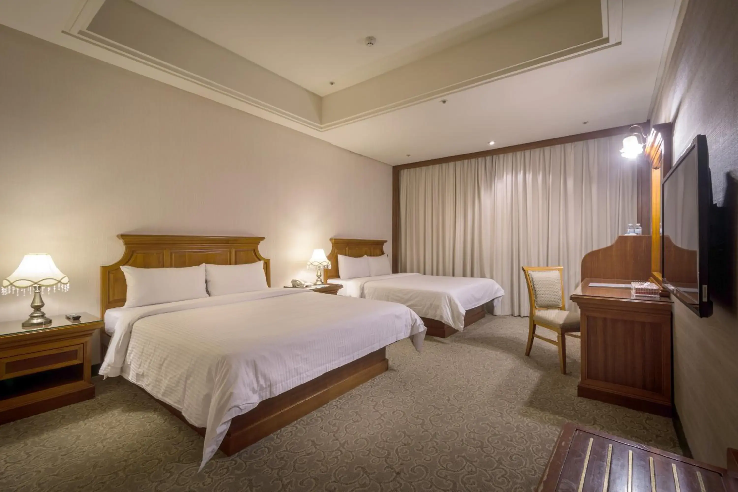 Photo of the whole room, Bed in Guide Hotel Zhongli Zhongzheng Photo of the whole room, Bed in Guide Hotel Zhongli Zhongzheng