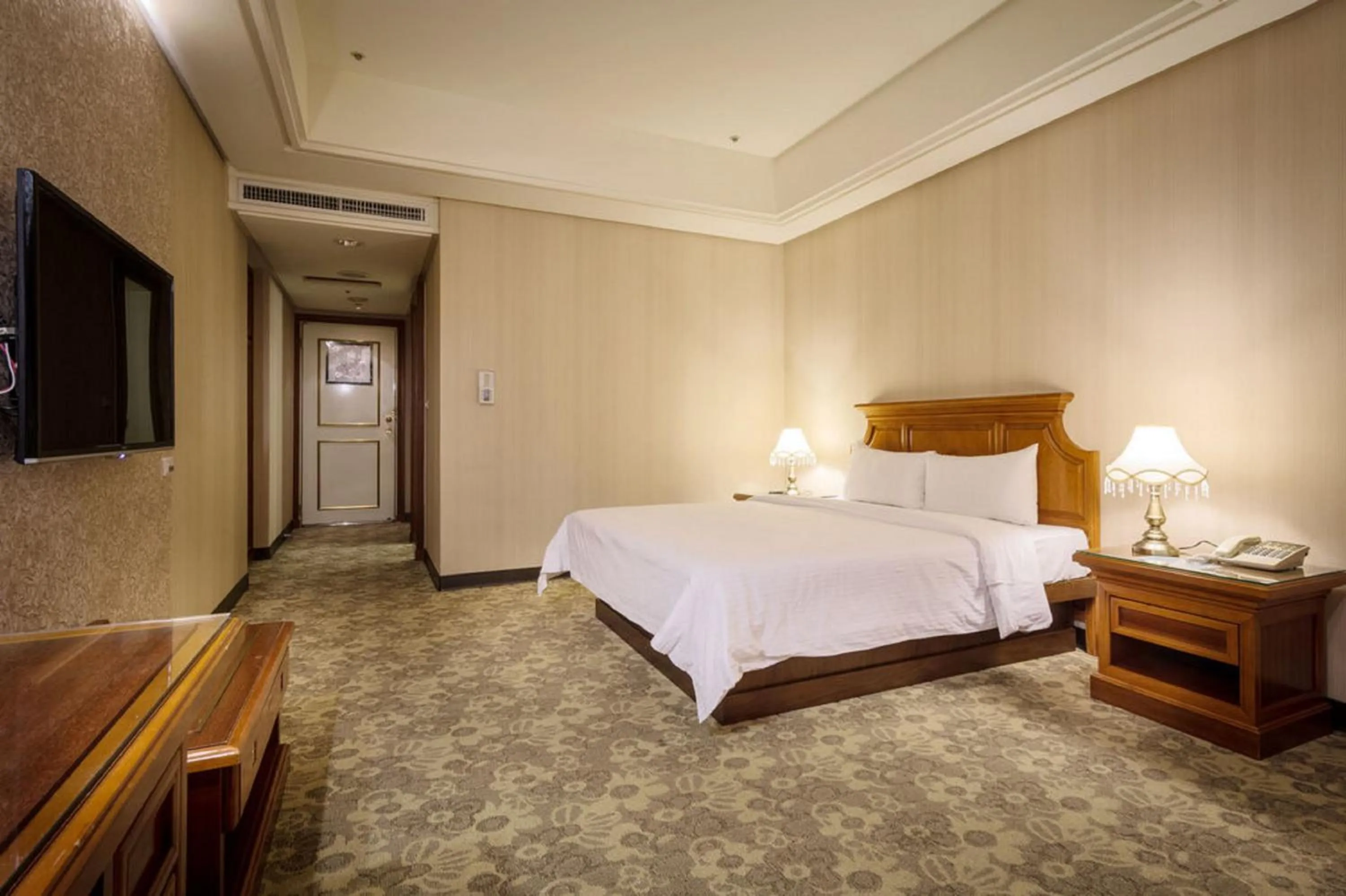 TV and multimedia, Bed in Guide Hotel Zhongli Zhongzheng