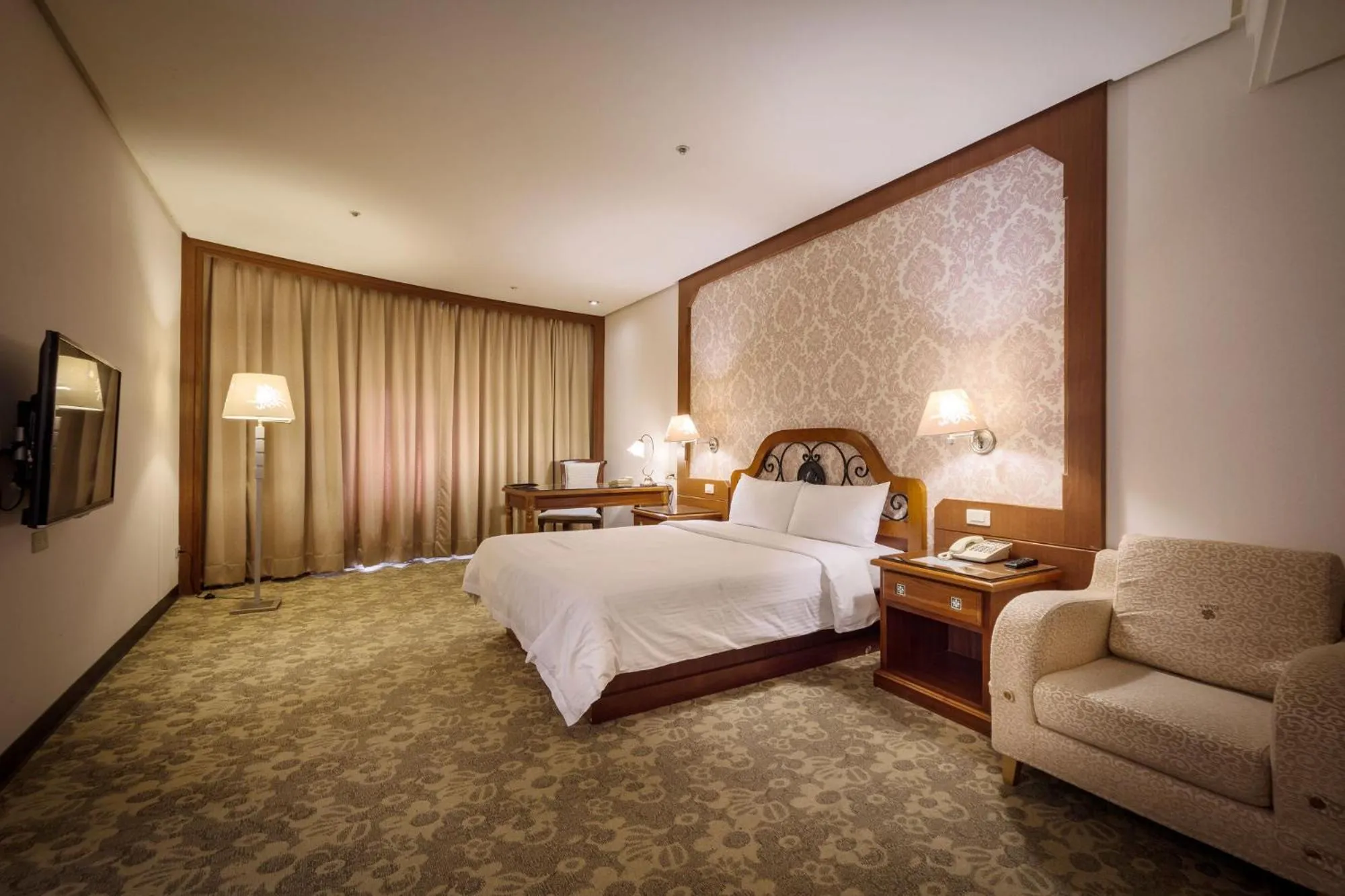 Bed in Guide Hotel Zhongli Zhongzheng