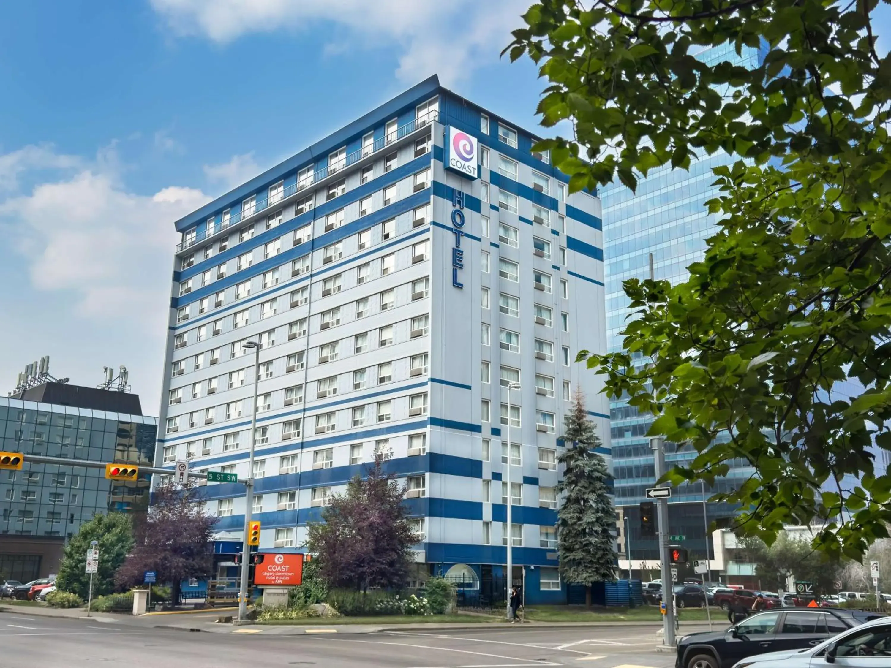 Property building in Coast Calgary Downtown Hotel & Suites by APA Property building in Coast Calgary Downtown Hotel & Suites by APA