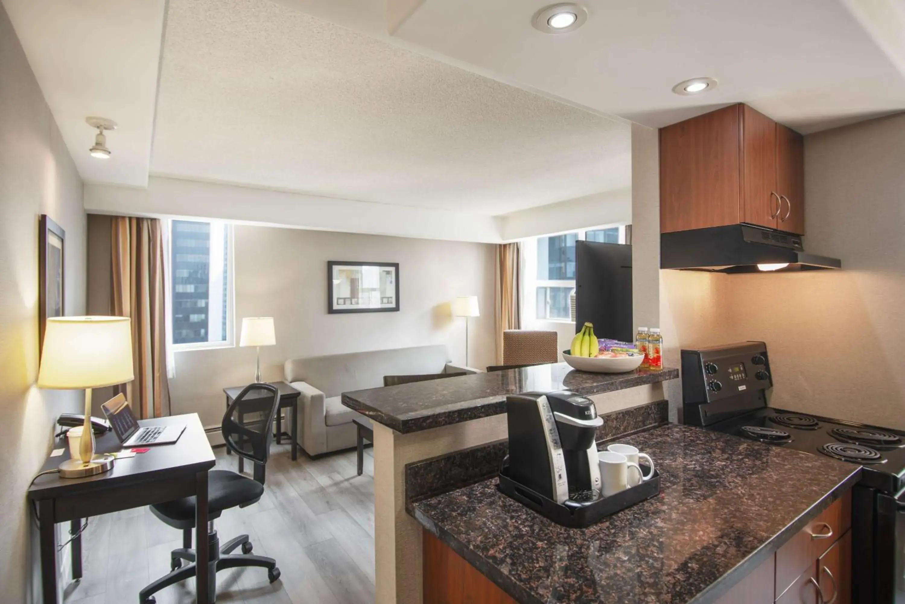 Photo of the whole room in Coast Calgary Downtown Hotel & Suites by APA Photo of the whole room in Coast Calgary Downtown Hotel & Suites by APA