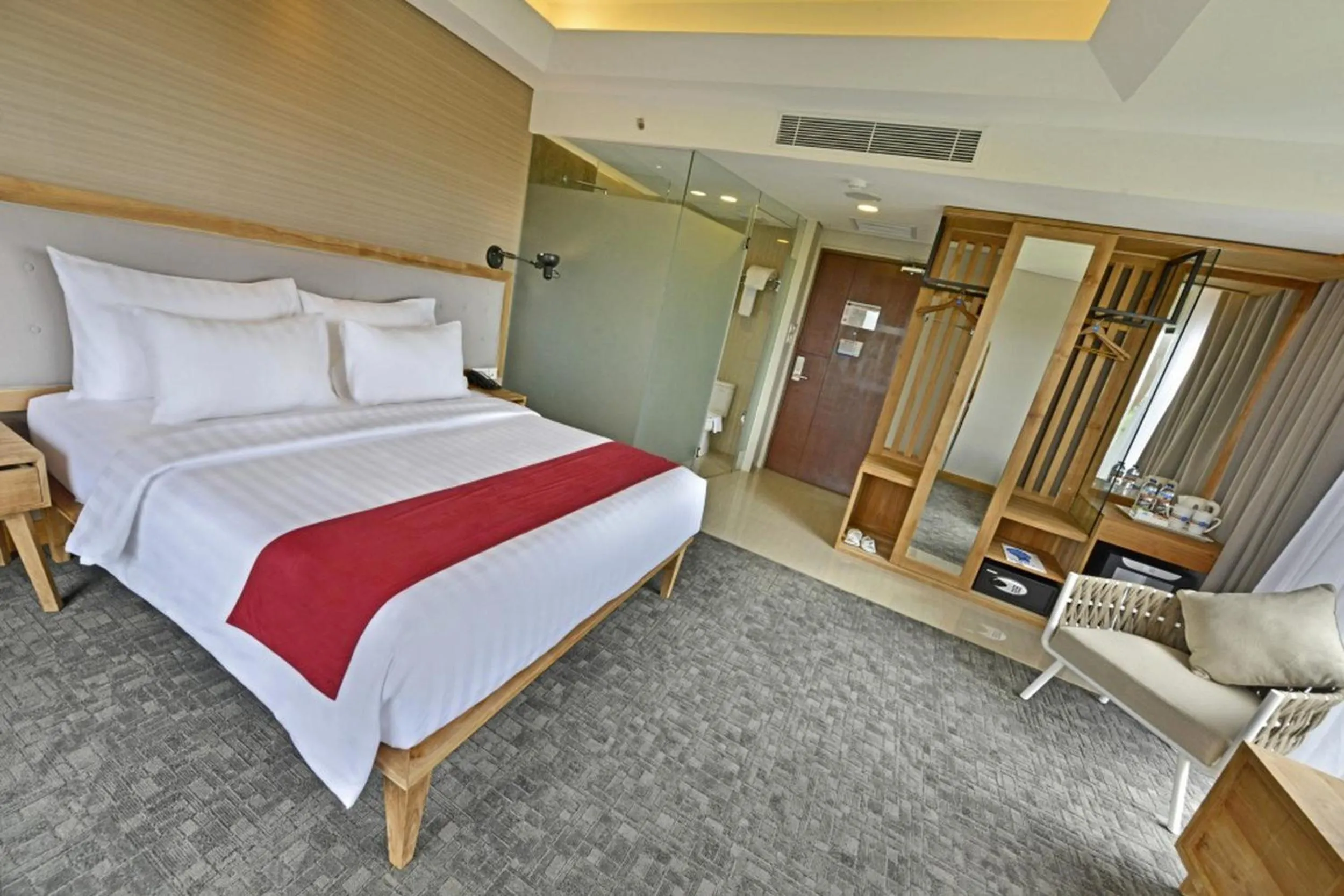 Bed in Famvida Hotel Lubuklinggau