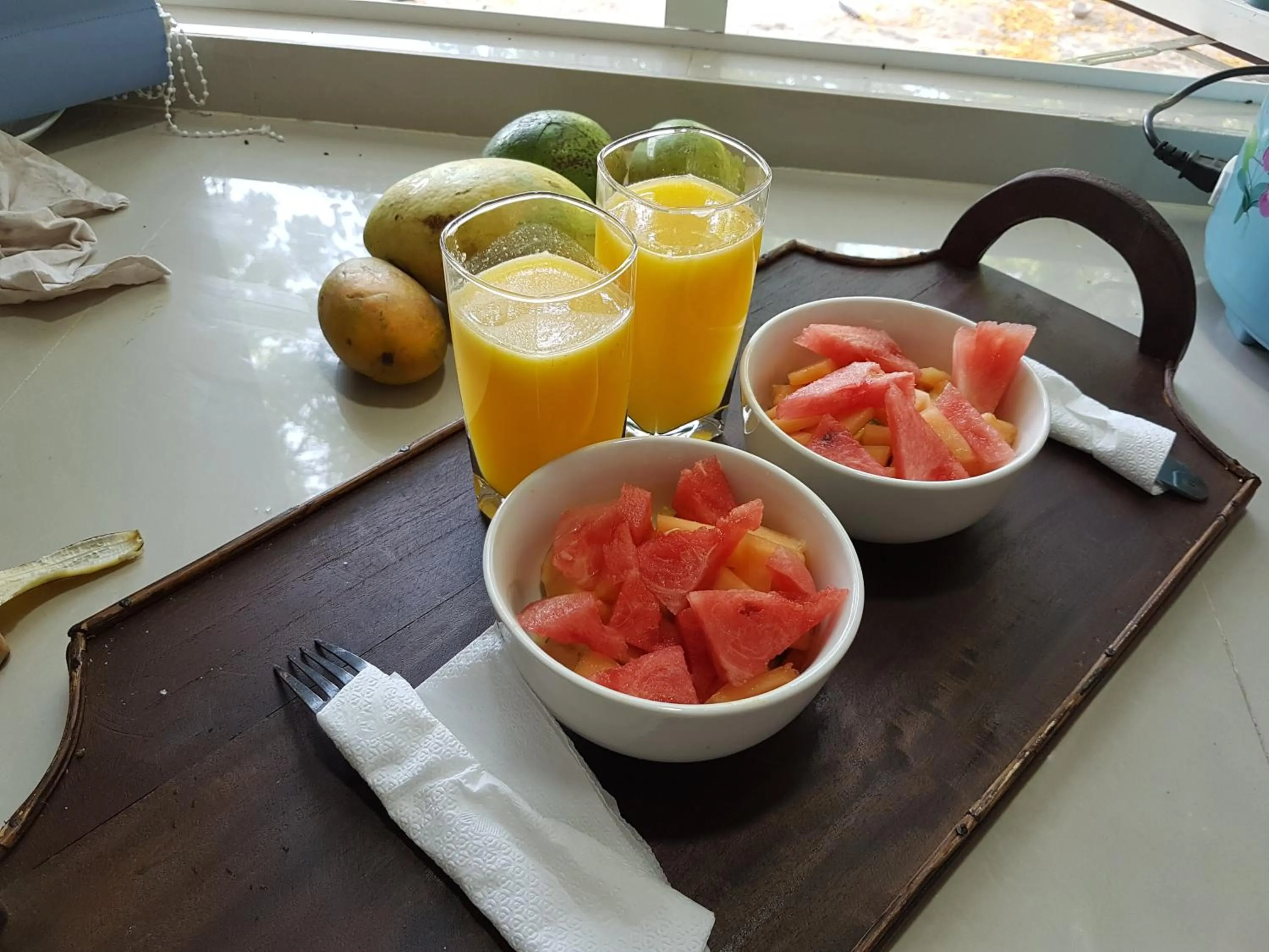 Breakfast in Luna Beach Hotel