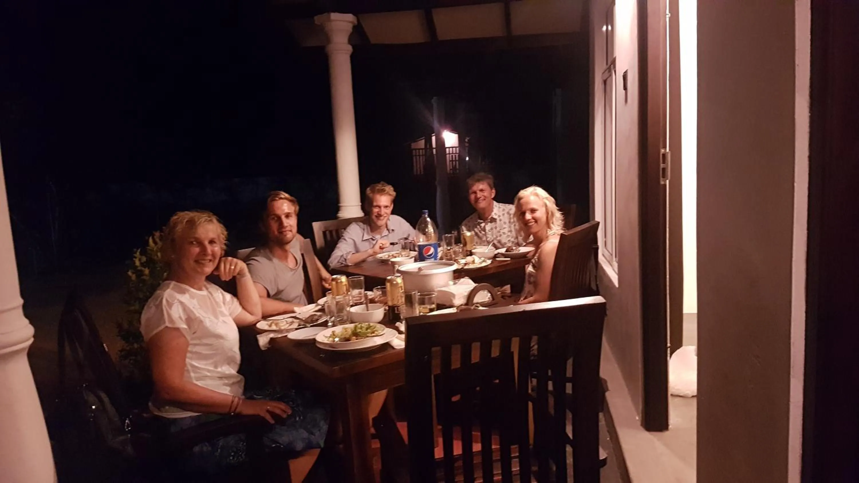 Dinner in Luna Beach Hotel