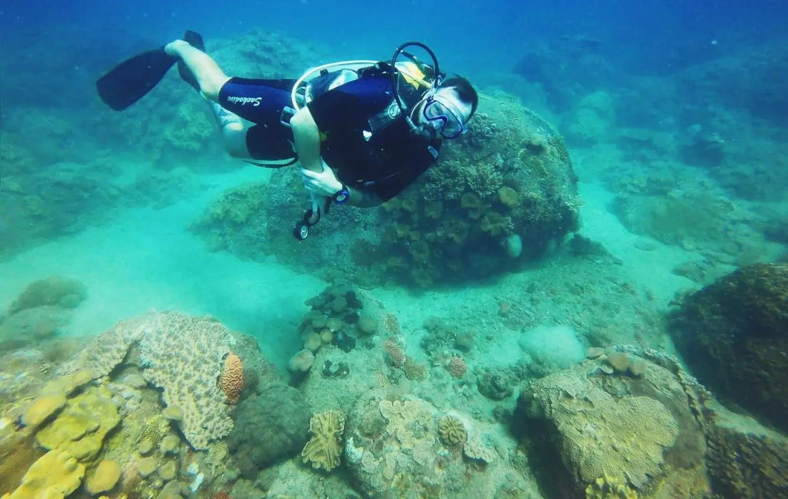 Diving in Luna Beach Hotel