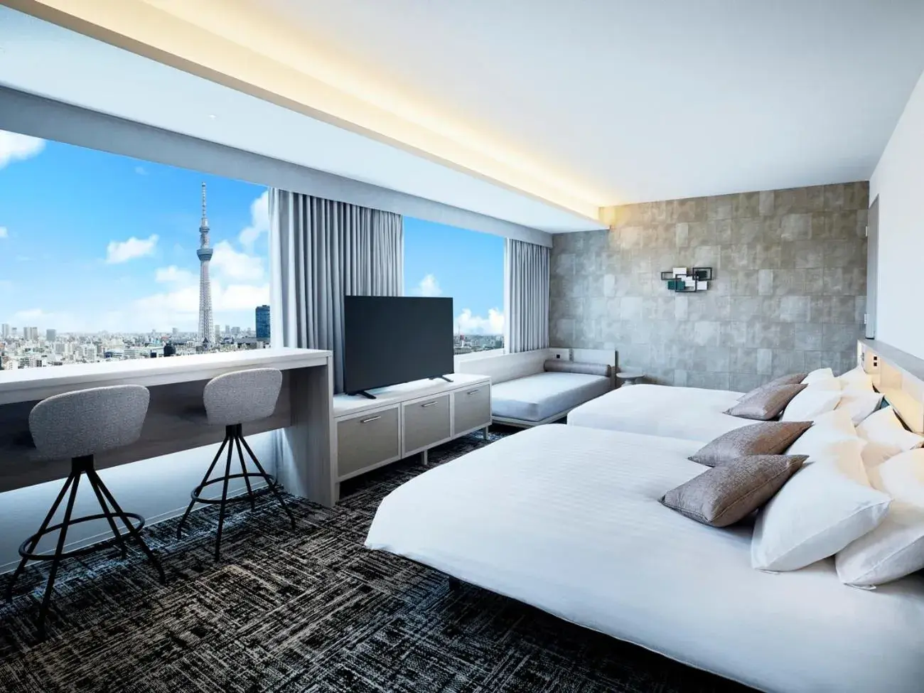 Photo of the whole room, Bed in Lotte City Hotel Kinshicho Photo of the whole room, Bed in Lotte City Hotel Kinshicho