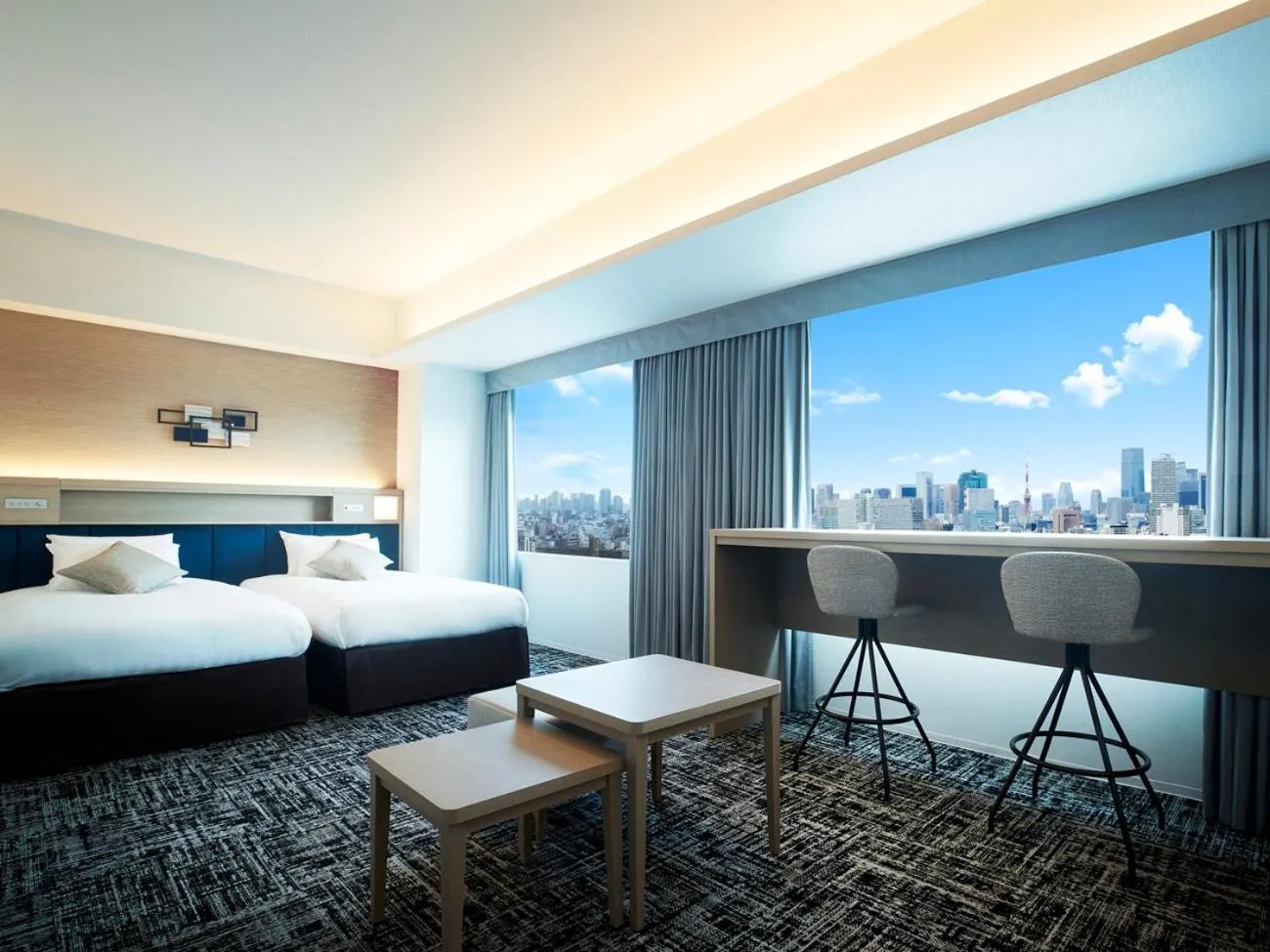 Photo of the whole room, Bed in Lotte City Hotel Kinshicho