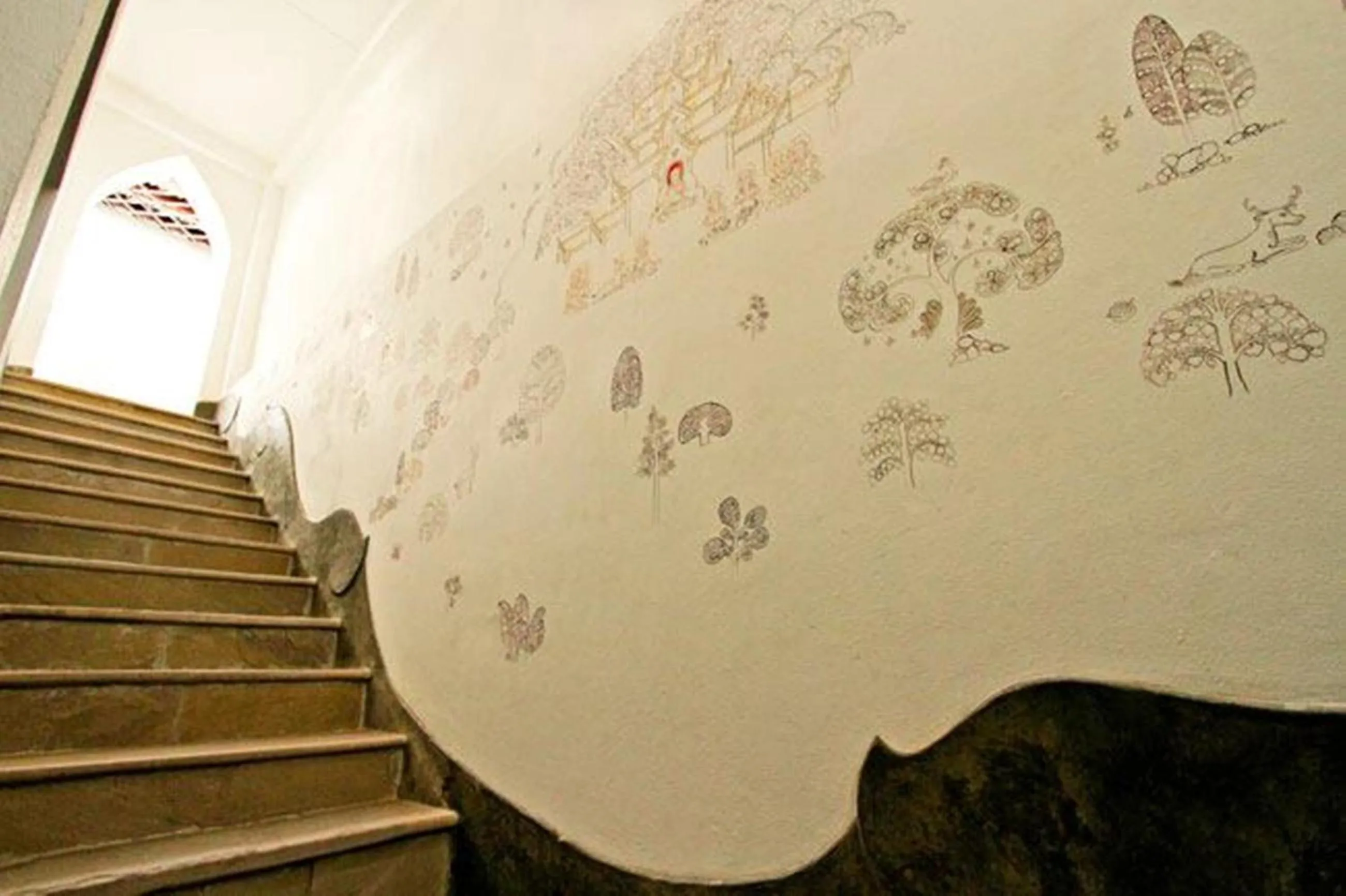 Decorative detail in Gudi Boutique Hotel