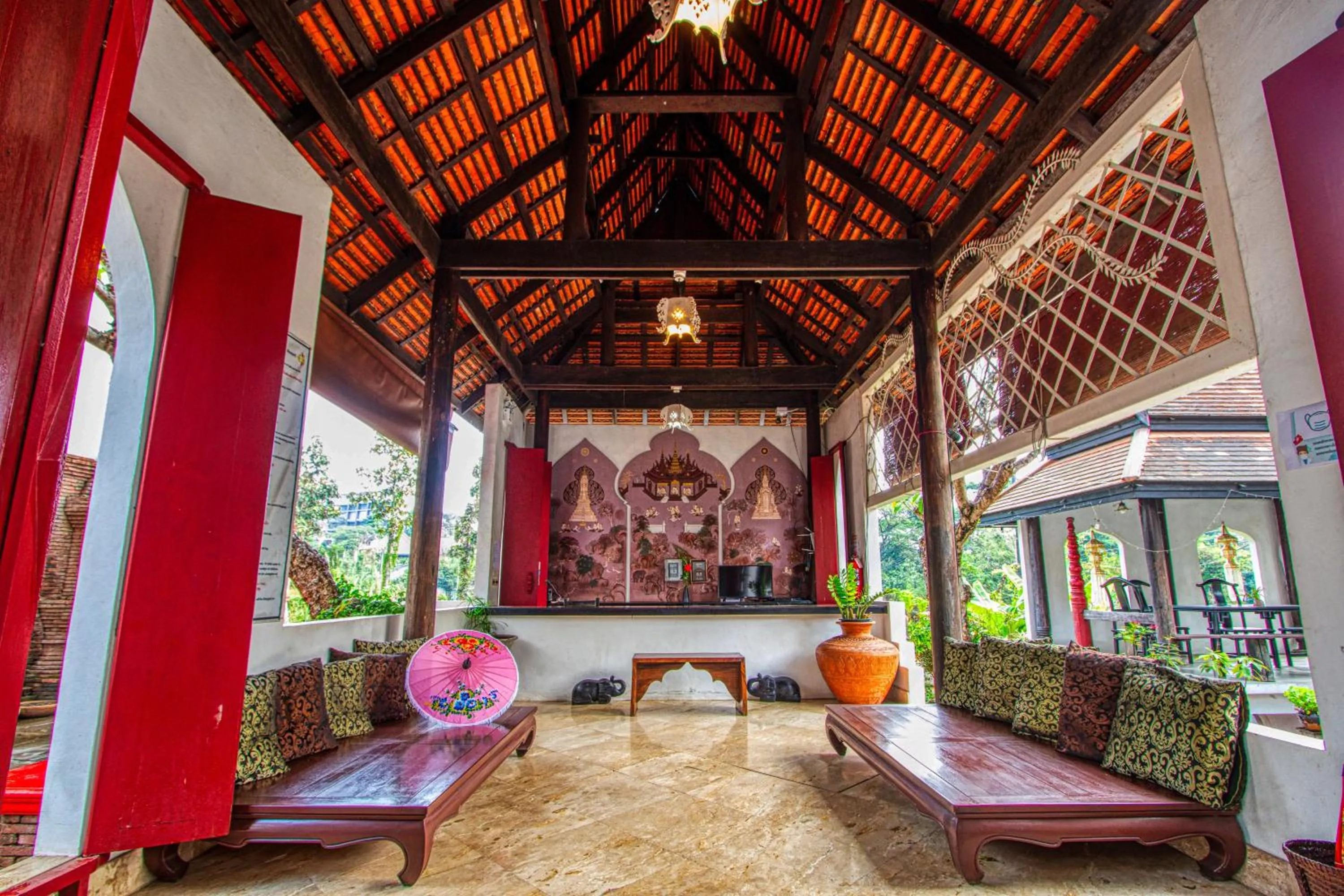 Lobby or reception in Gudi Boutique Hotel