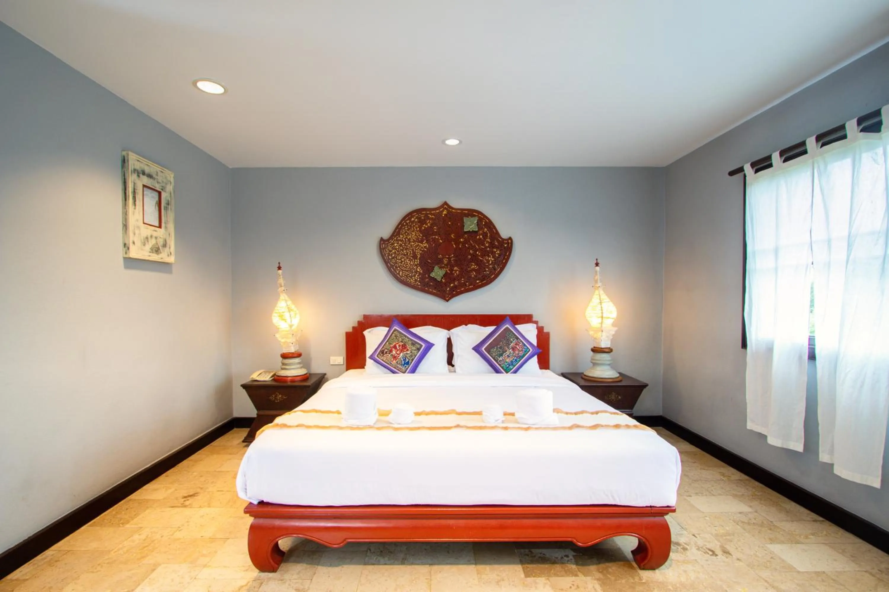 Bed in Gudi Boutique Hotel