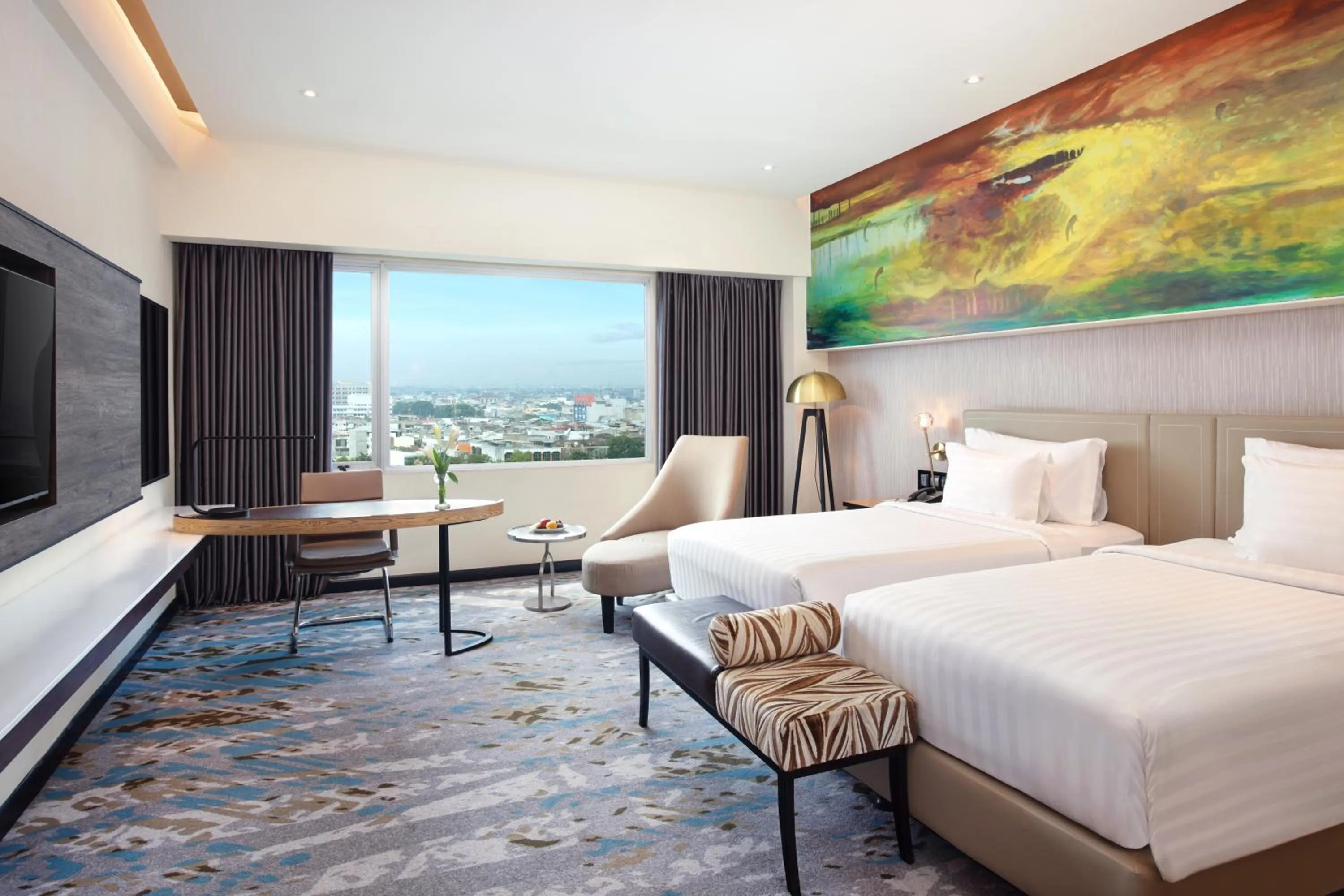 Bed in Grand Mercure Medan Angkasa