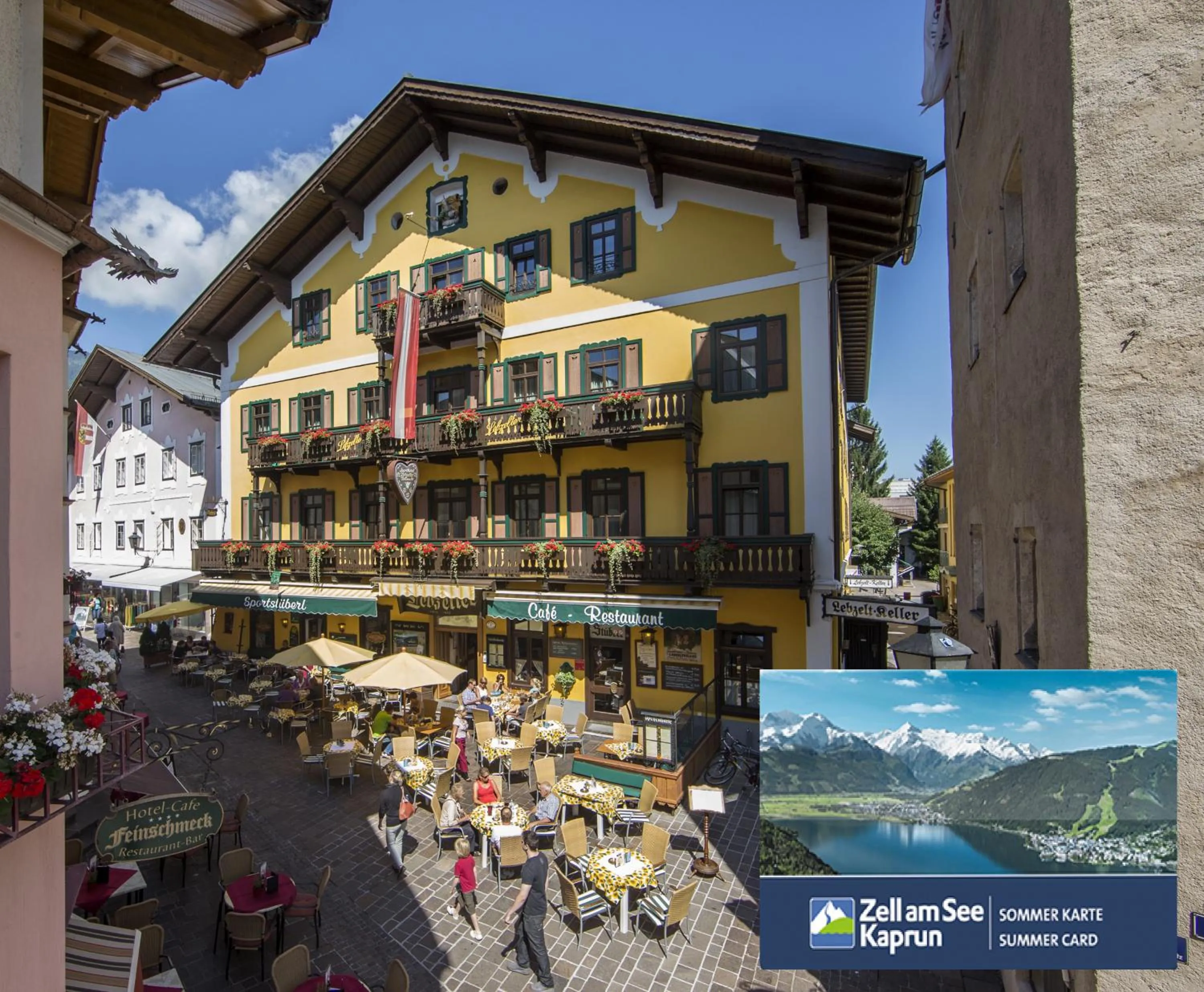 Facade/entrance in Hotel Lebzelter