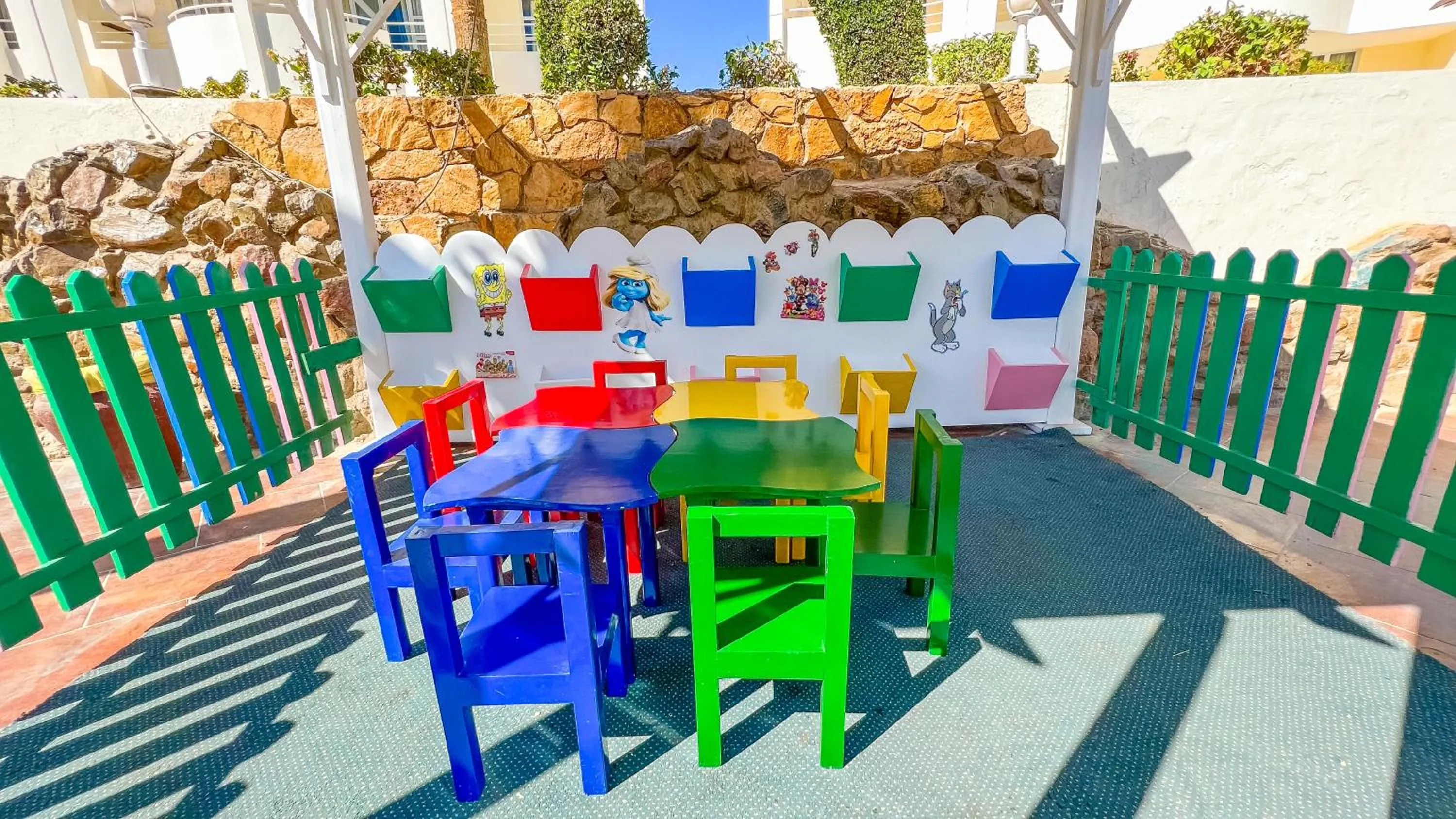 Children play ground in Sharm Reef Hotel