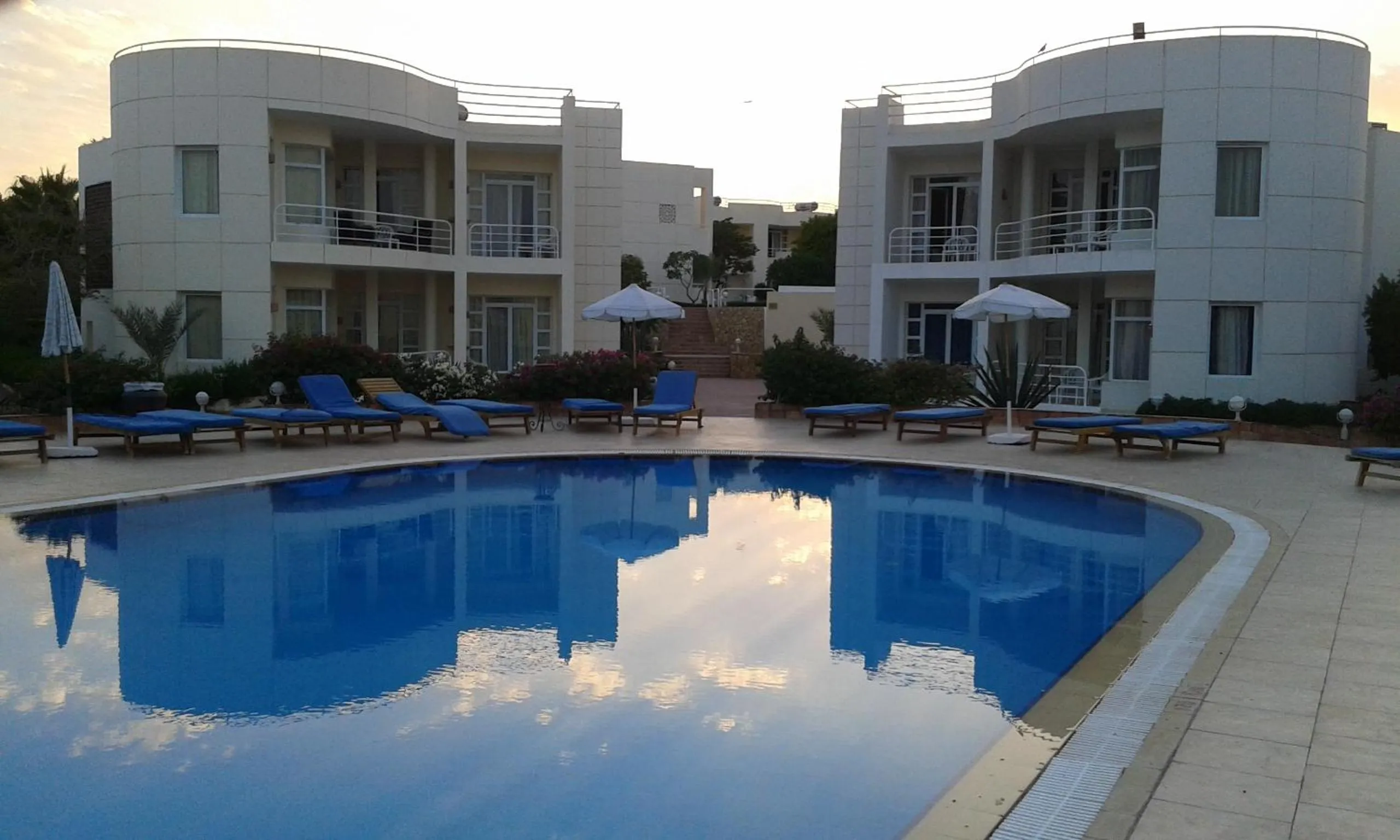 Pool view in Sharm Reef Hotel