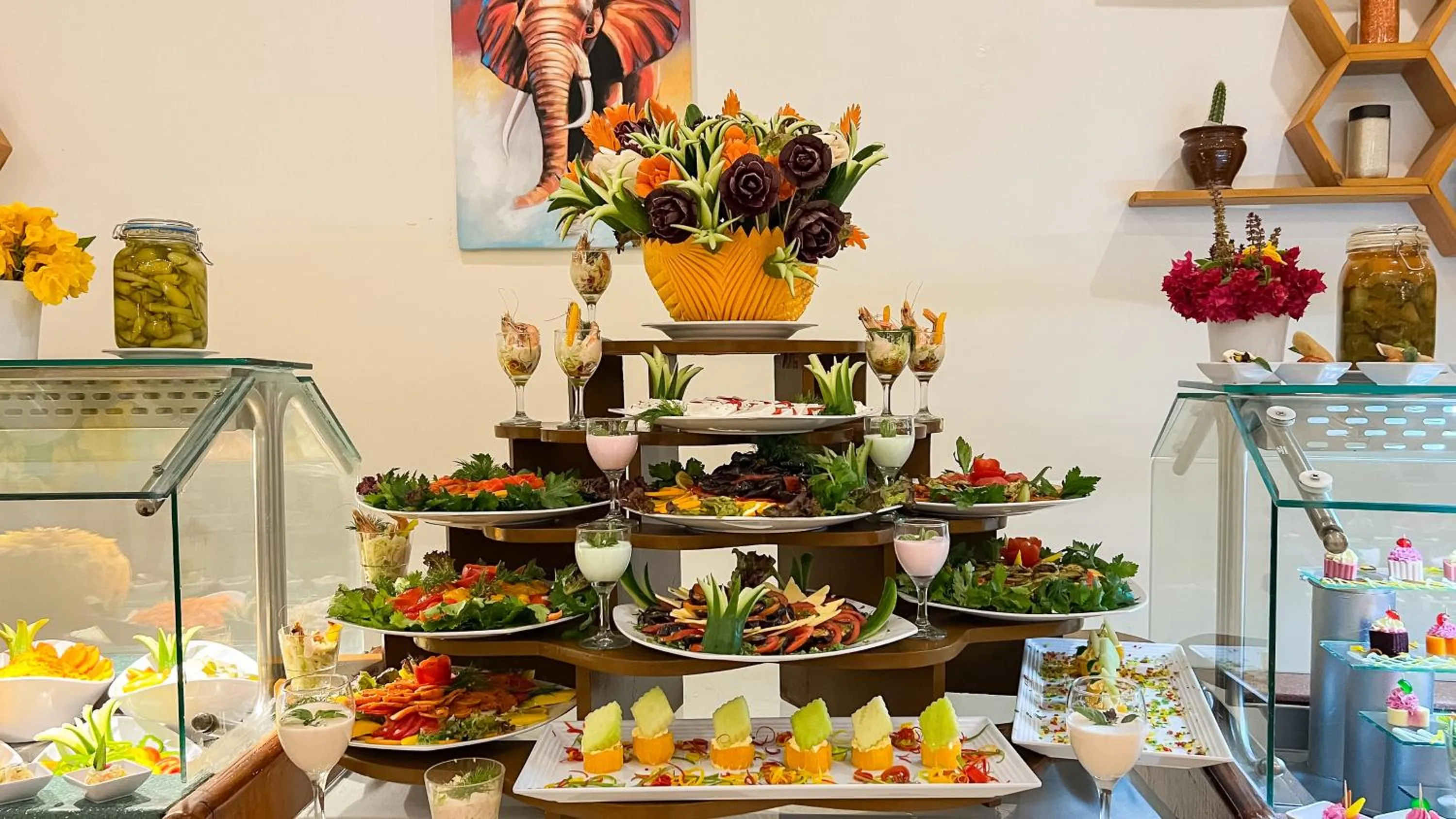 Food in Sharm Reef Hotel