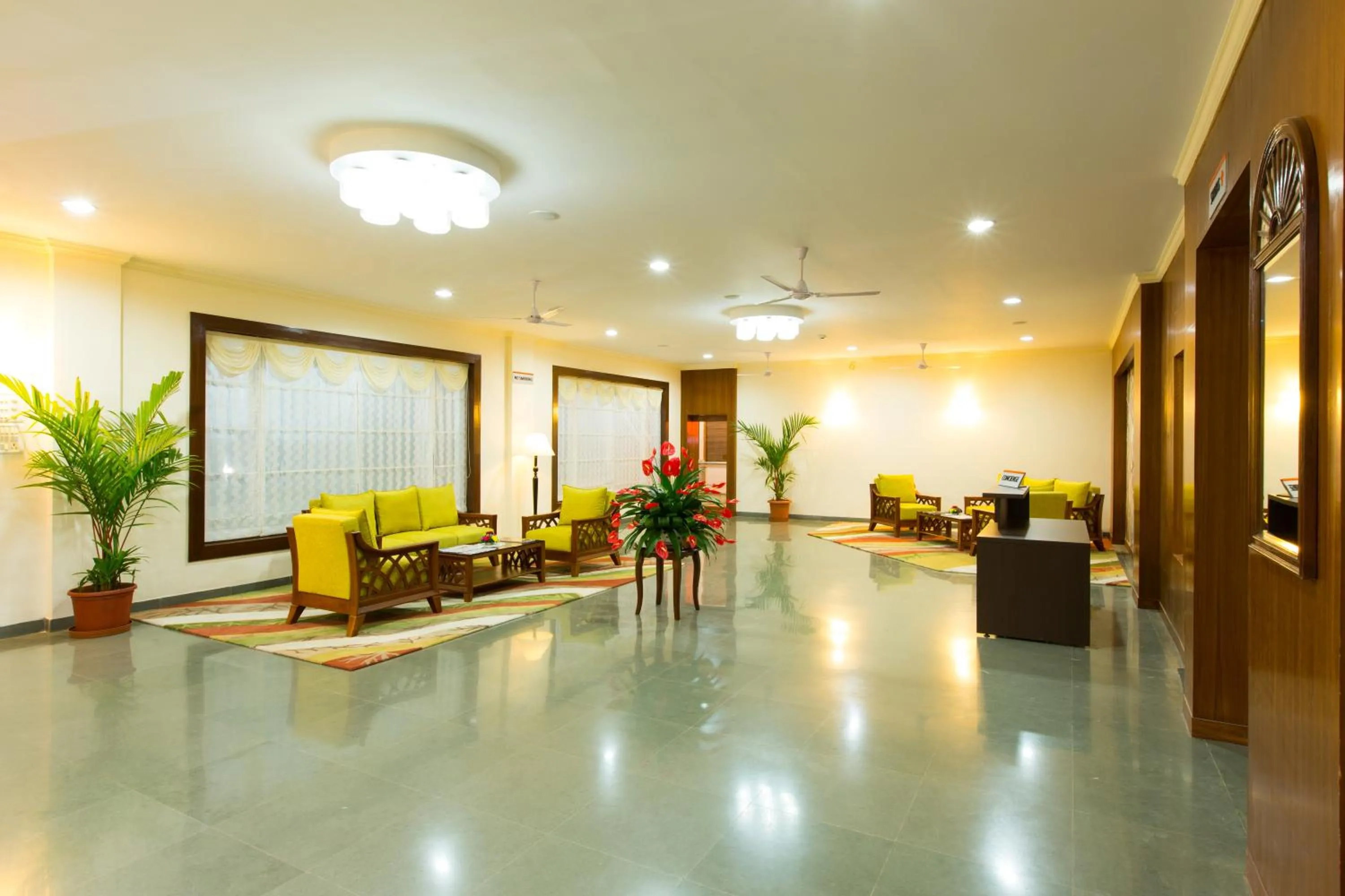 Lobby or reception in Viva Hotel Near Madgaon Railway Station