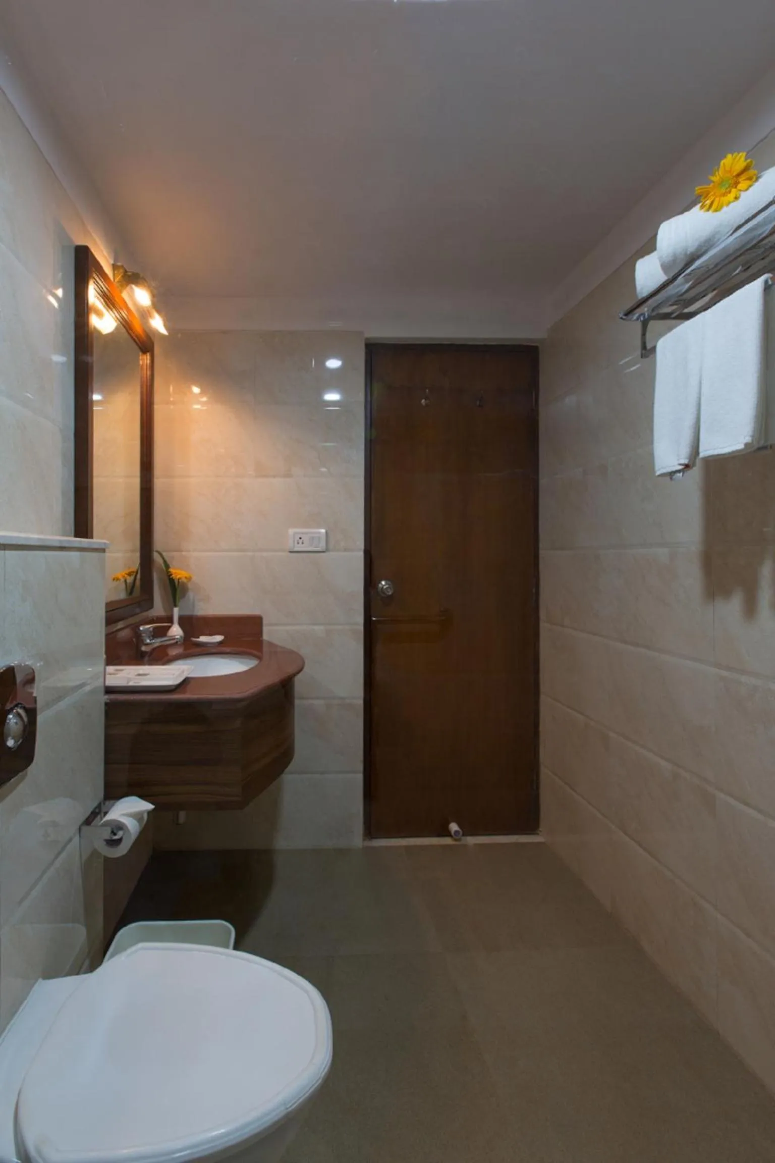 Toilet in Viva Hotel Near Madgaon Railway Station