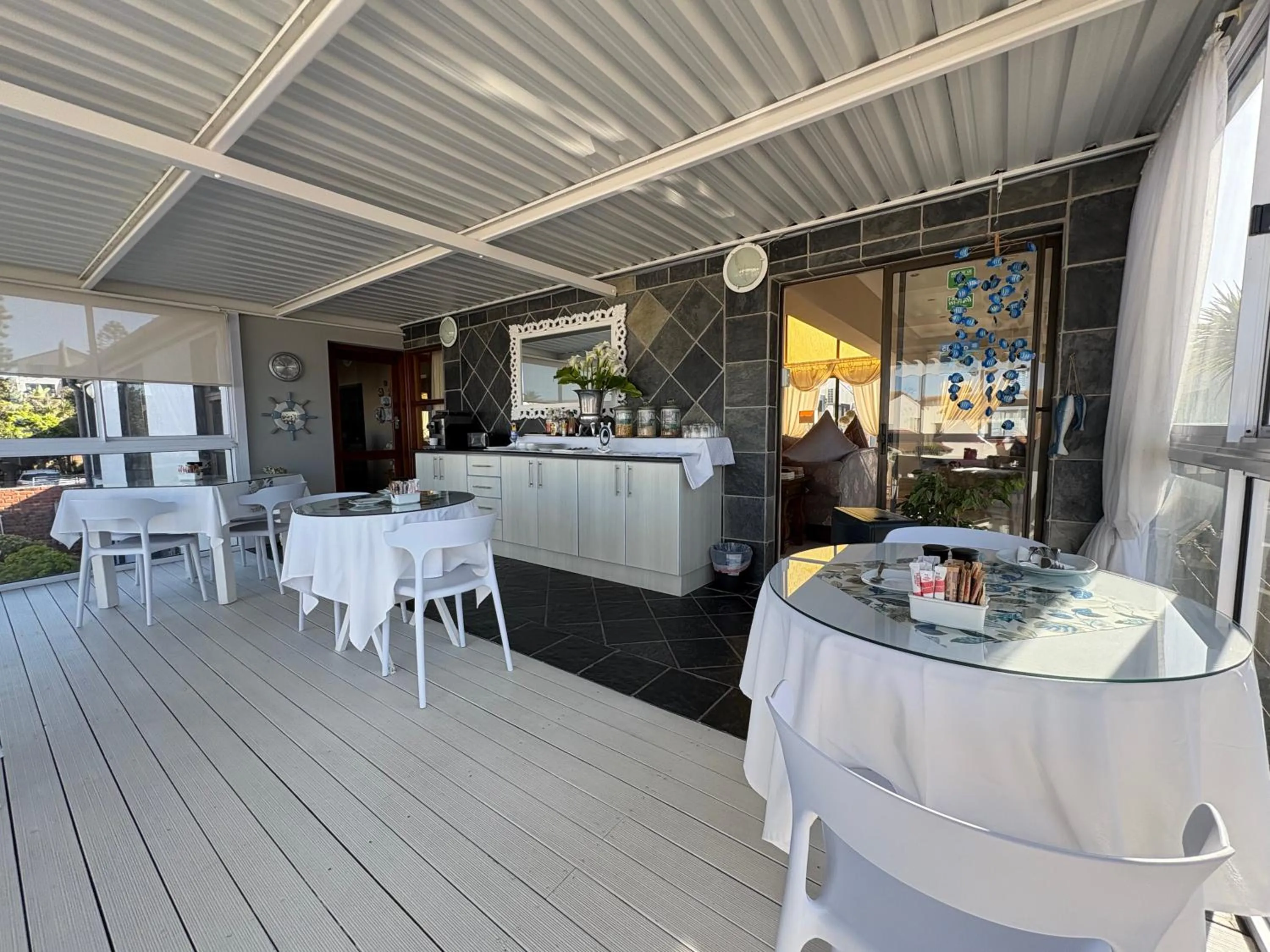 Breakfast in Le Blue Guesthouse