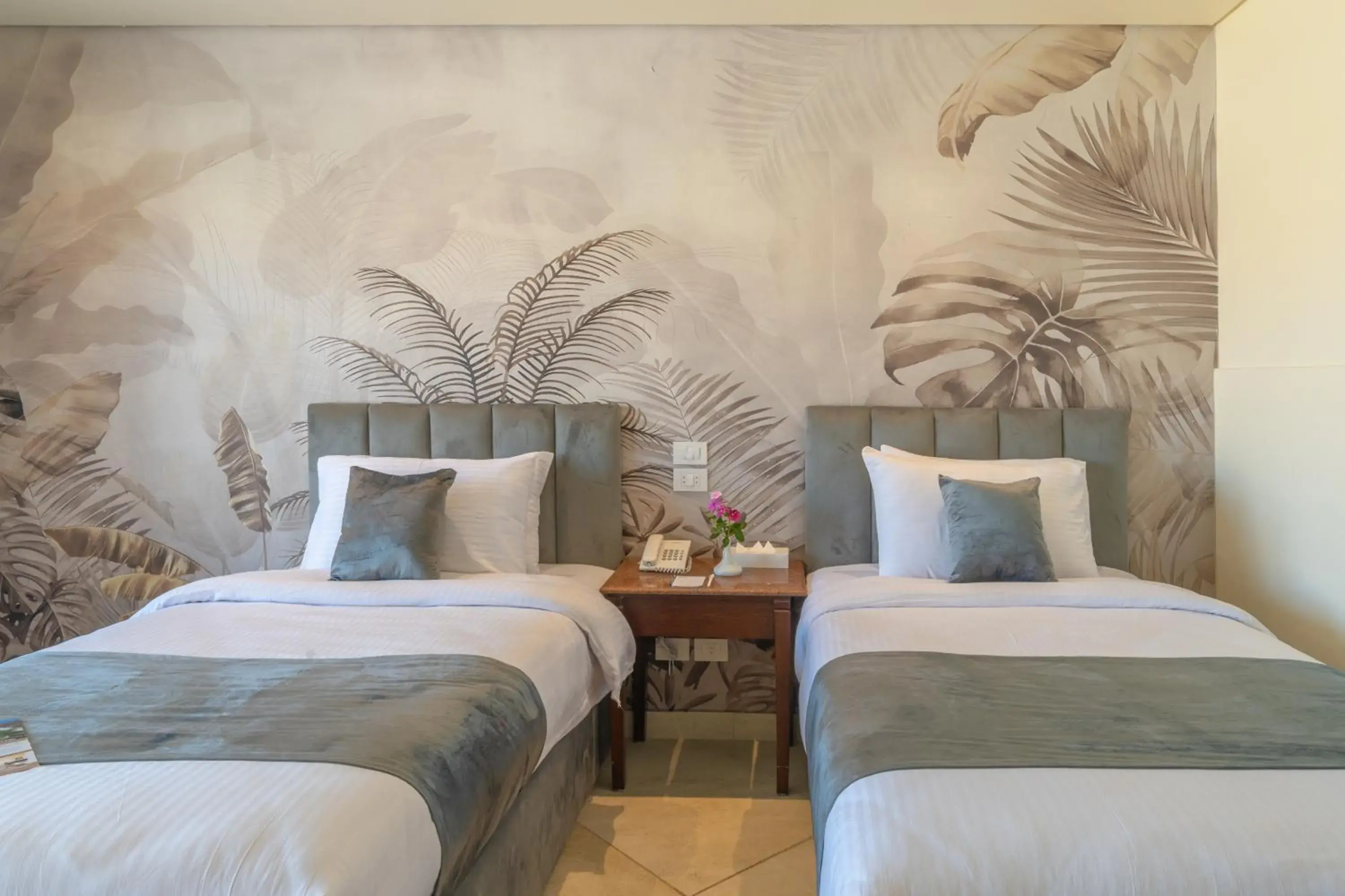 Bed in Three Corners Sea Beach Resort Bed in Three Corners Sea Beach Resort