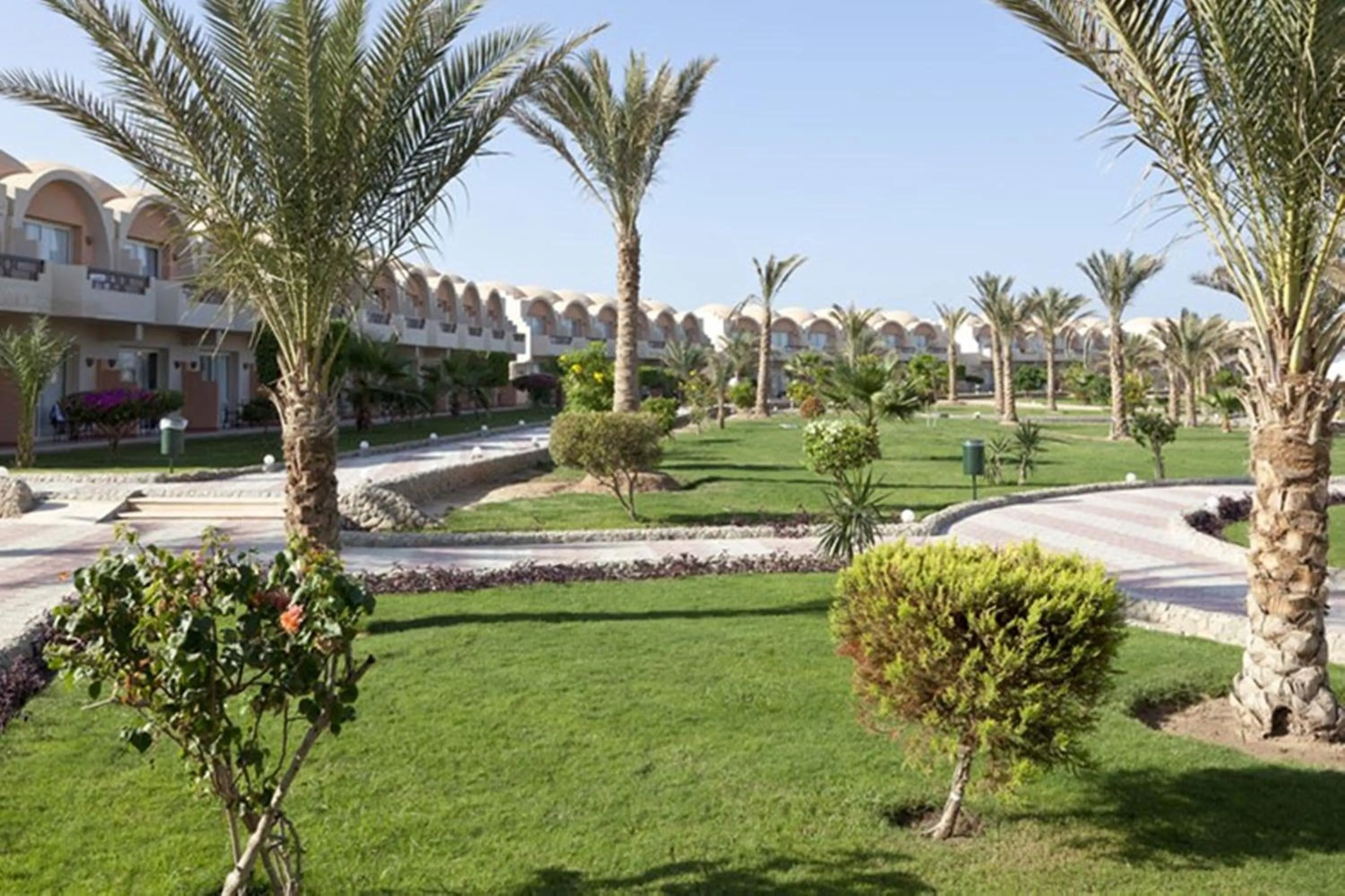 Facade/entrance in Three Corners Sea Beach Resort