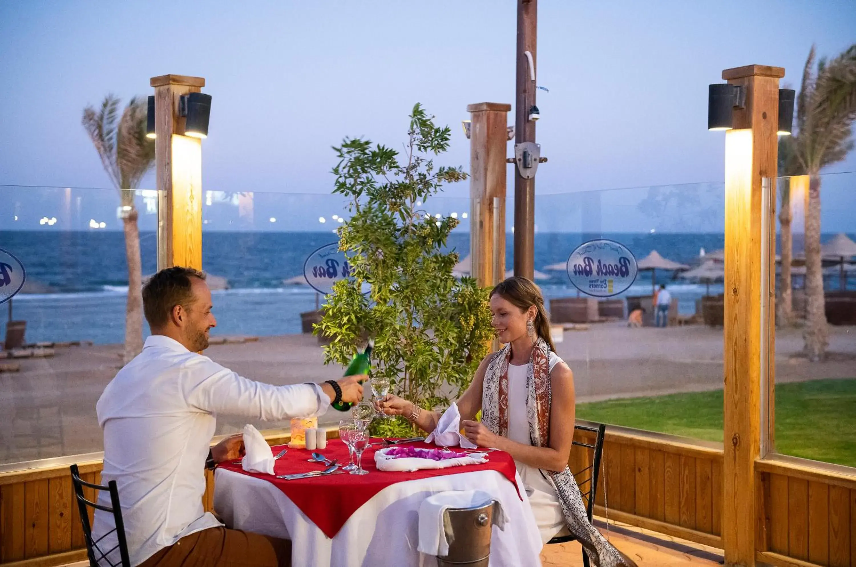 Restaurant/places to eat in Three Corners Sea Beach Resort Restaurant/places to eat in Three Corners Sea Beach Resort