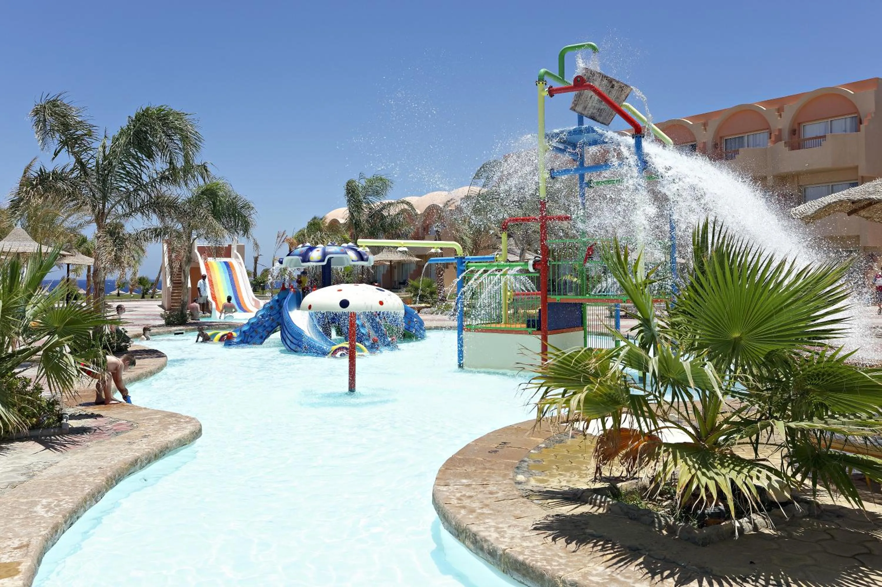 Swimming pool in Three Corners Sea Beach Resort