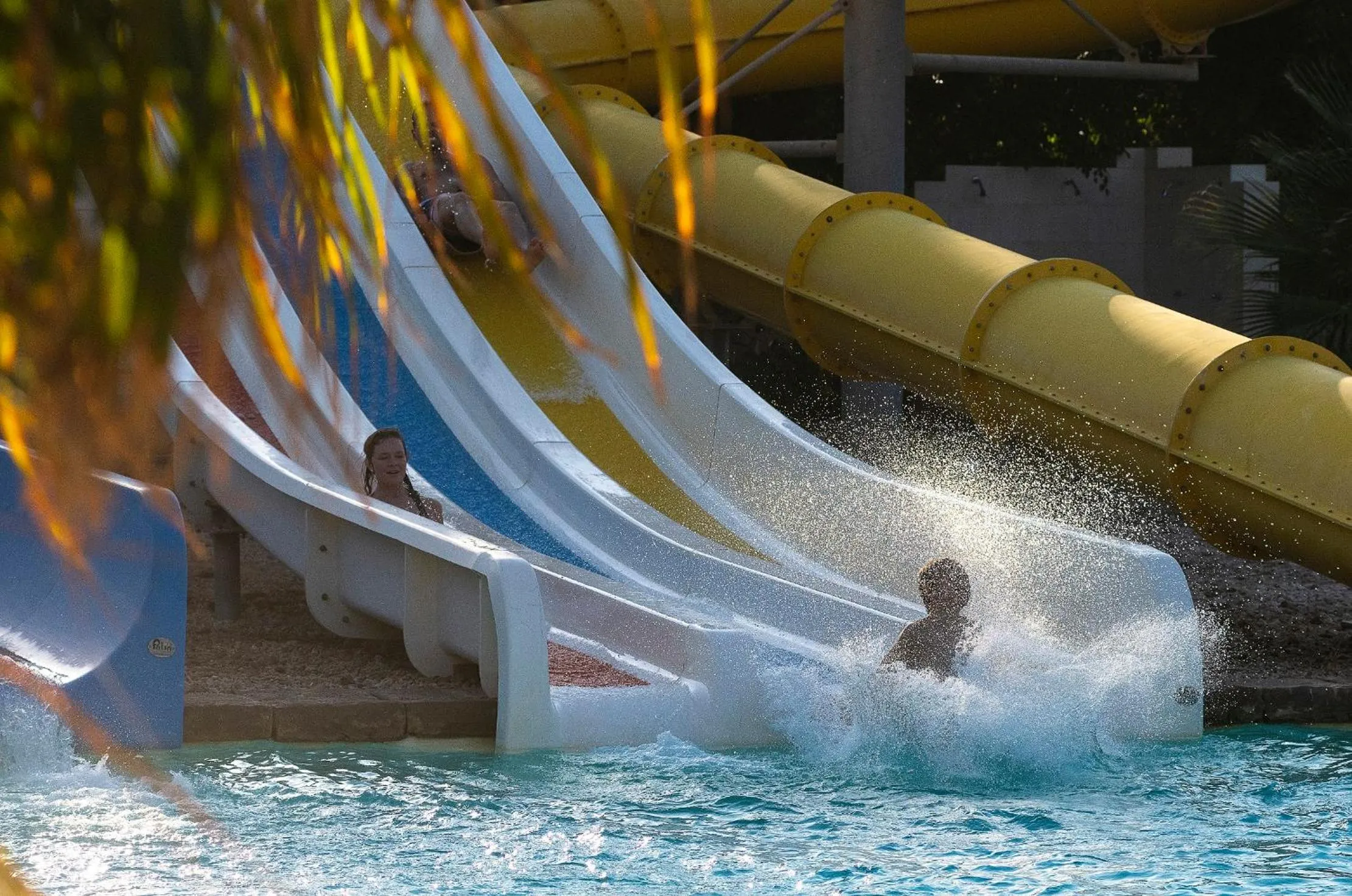 Aqua park in Three Corners Sea Beach Resort
