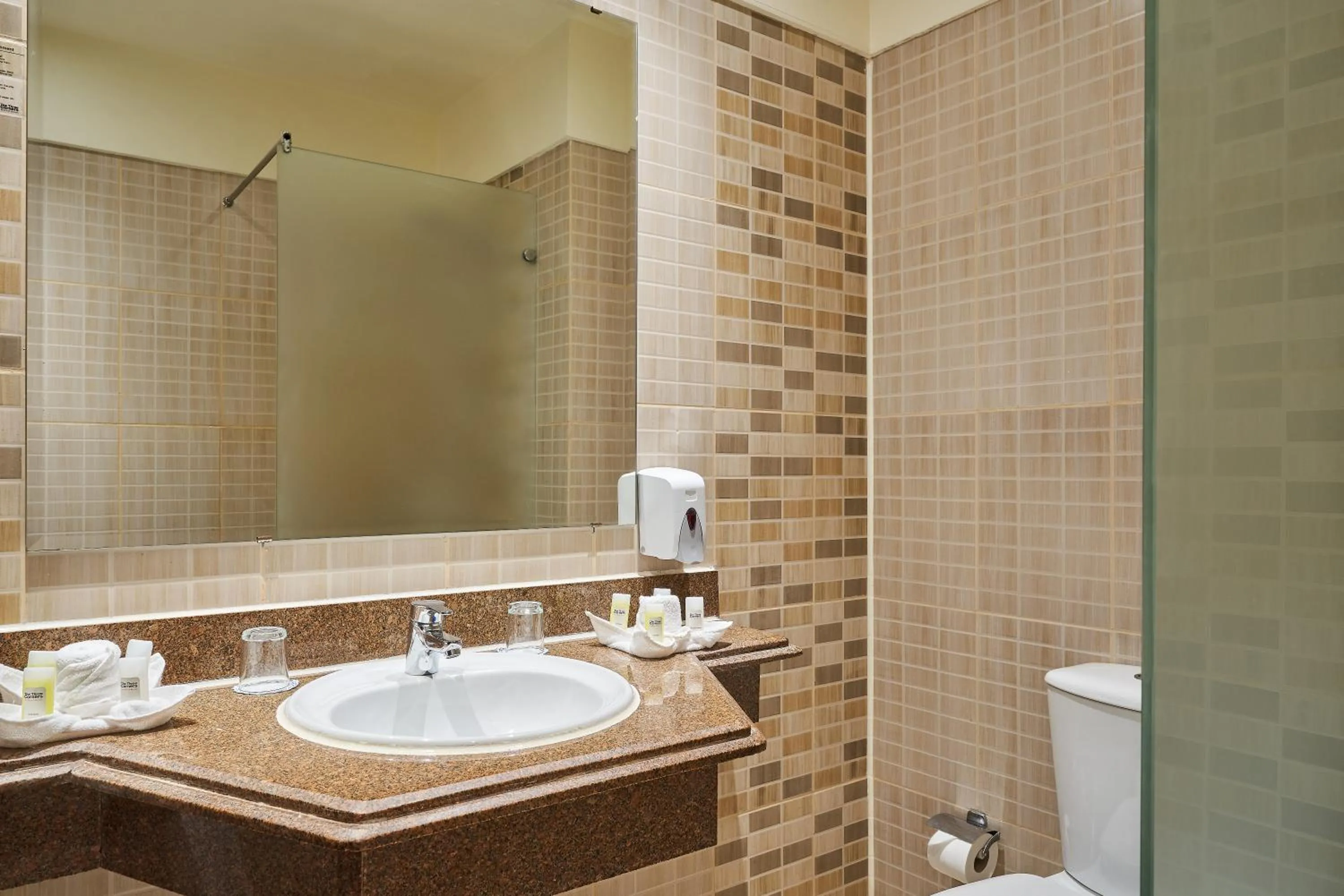 Bathroom in Three Corners Sea Beach Resort