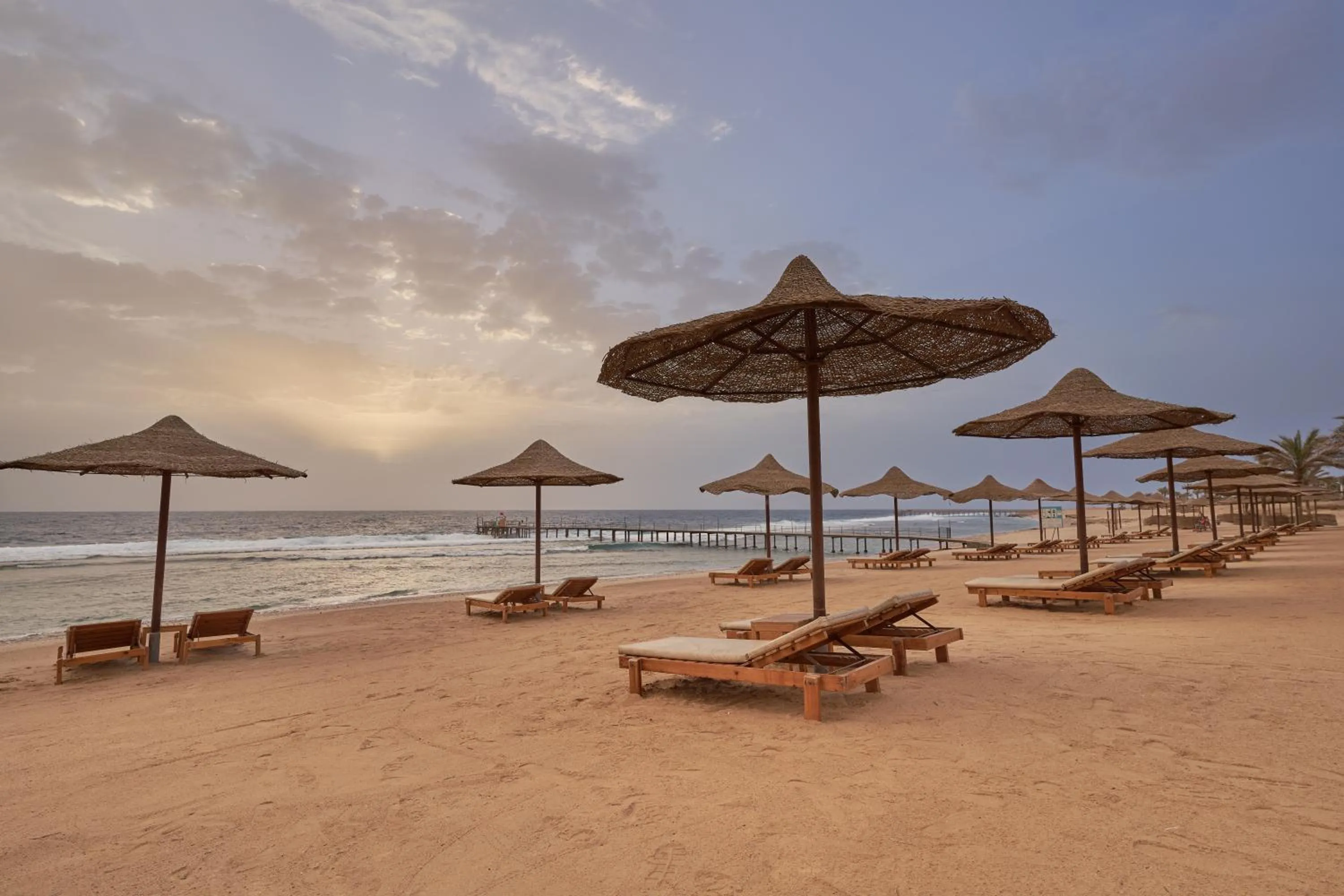 Beach in Three Corners Sea Beach Resort