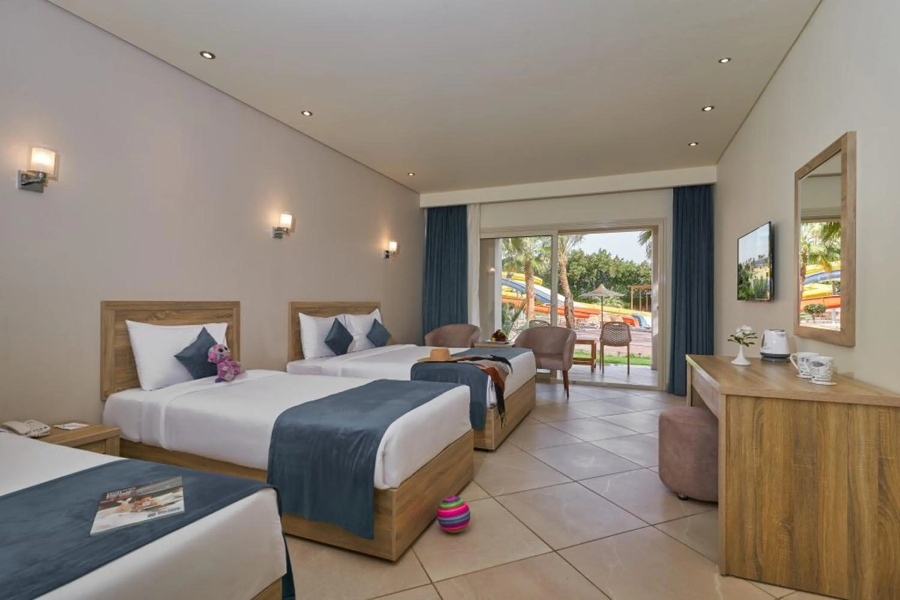 Bedroom, Bed in Three Corners Sea Beach Resort