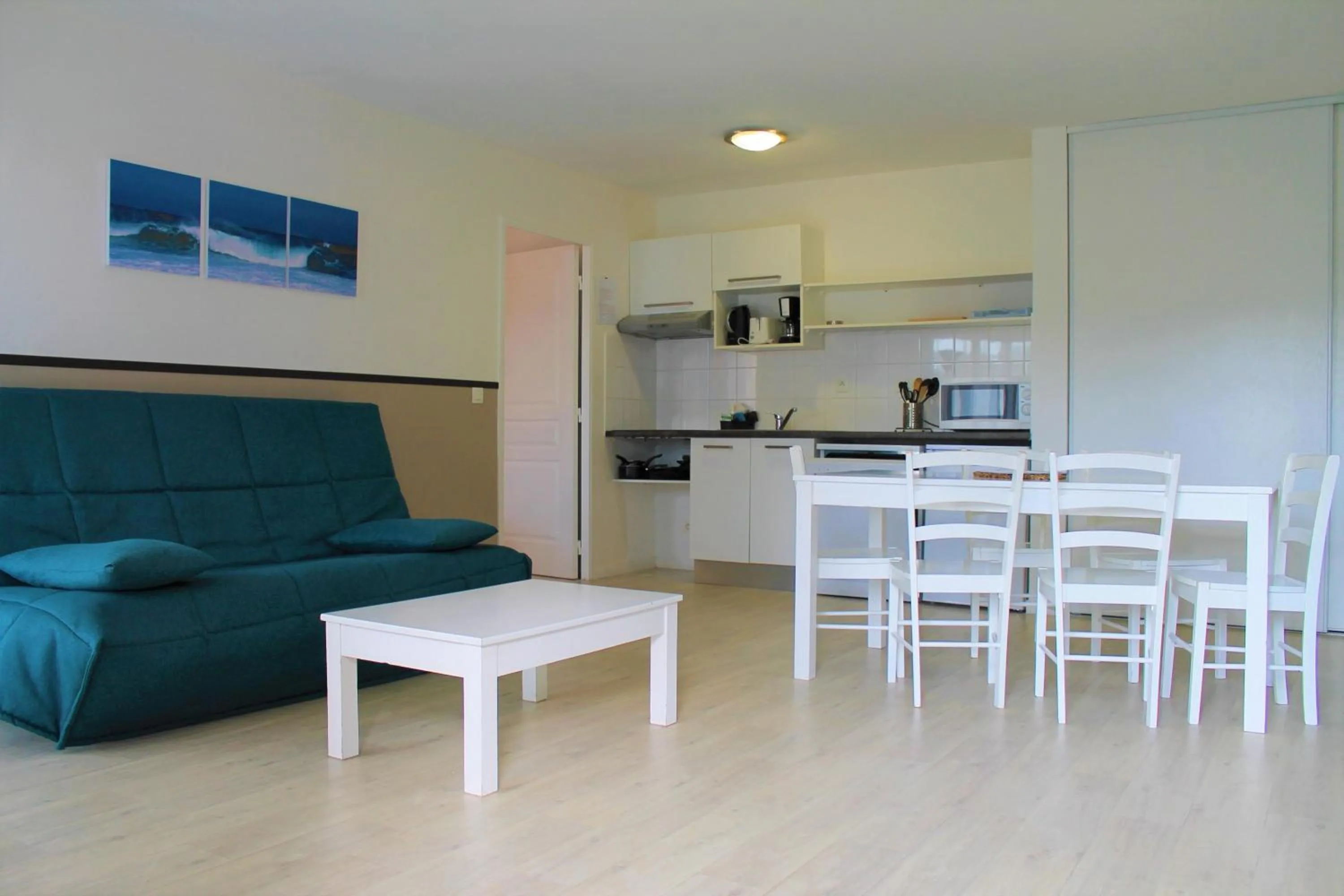 Living room in Adonis Grandcamp - Résidence Les Isles De Sola