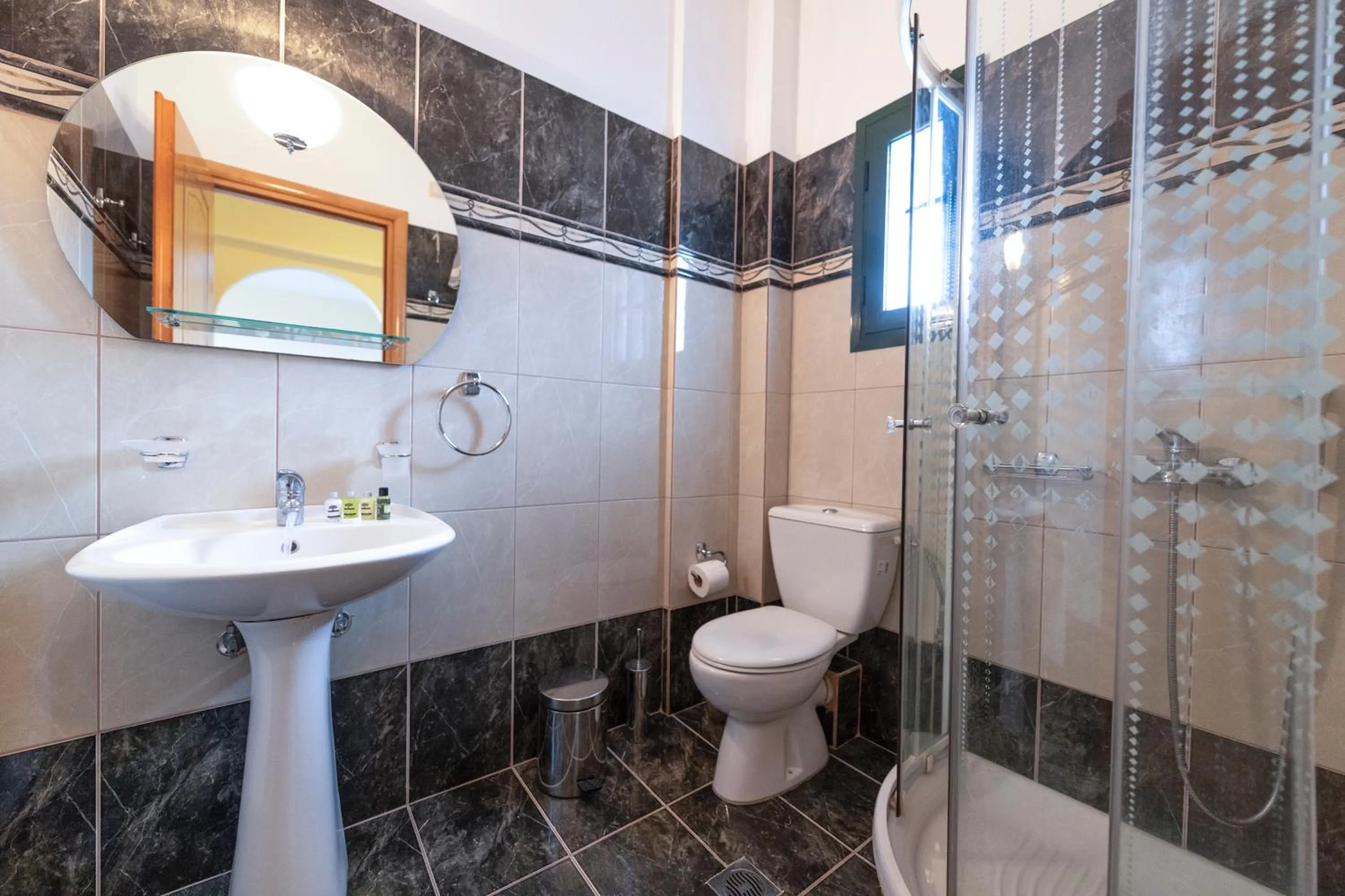 Shower in Summer Sun