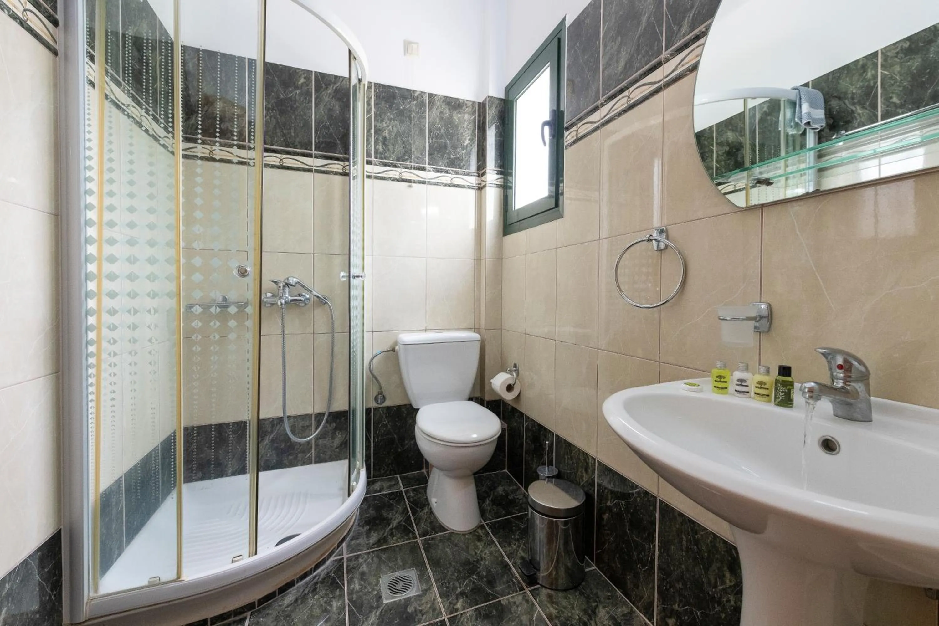 Shower in Summer Sun