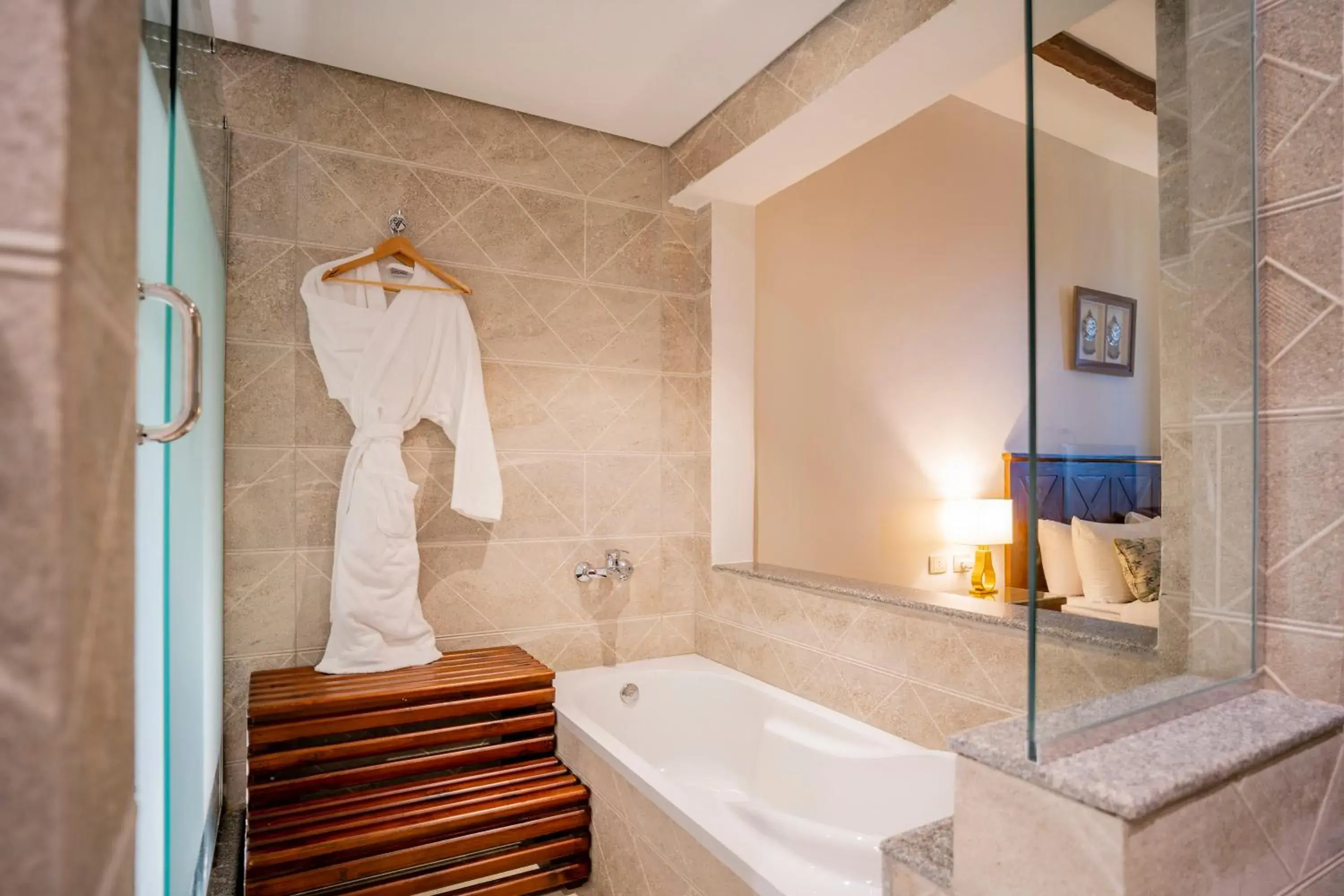 Bathroom in Club Reef Resort