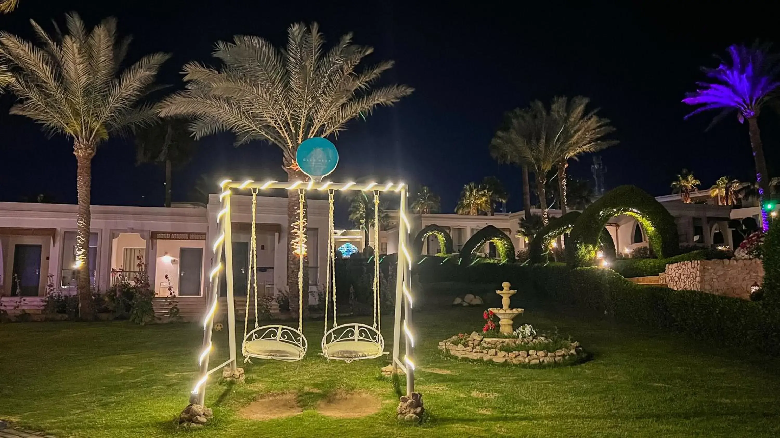 Natural landscape, Garden in Club Reef Resort