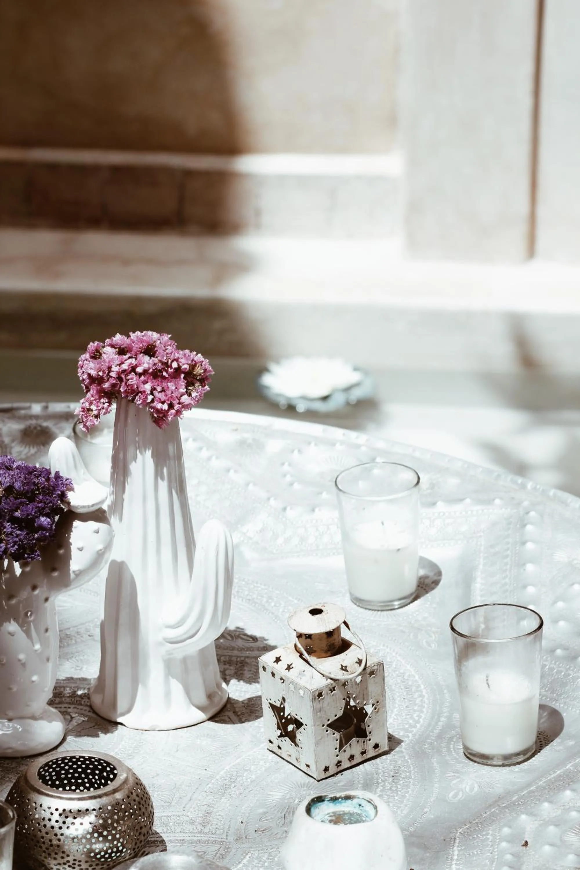 Decorative detail in Riad Les Orangers D'alilia