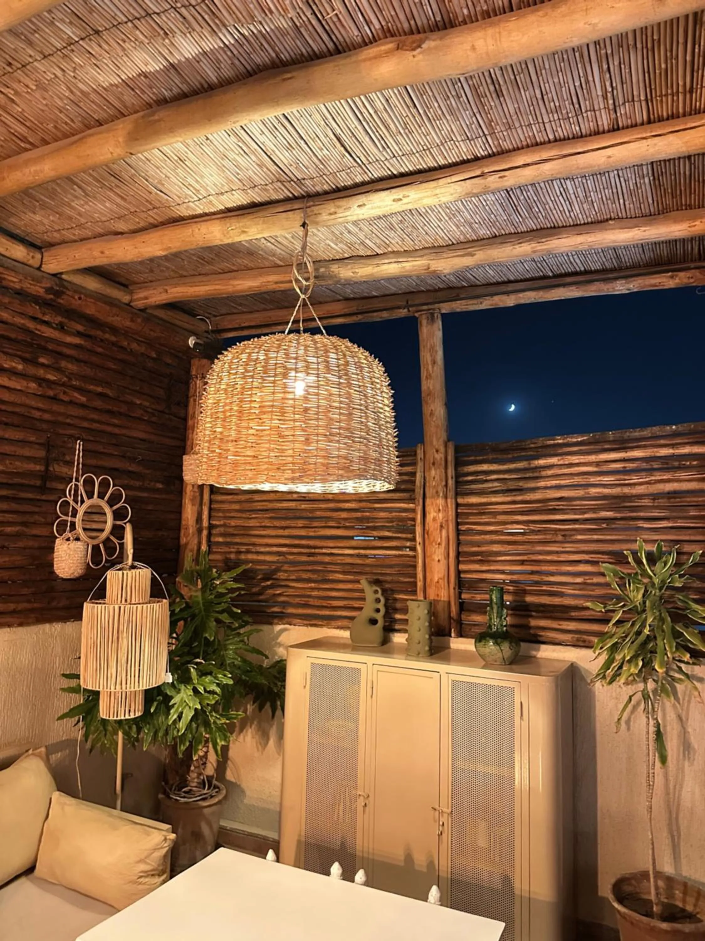 Seating area in Riad Les Orangers D'alilia