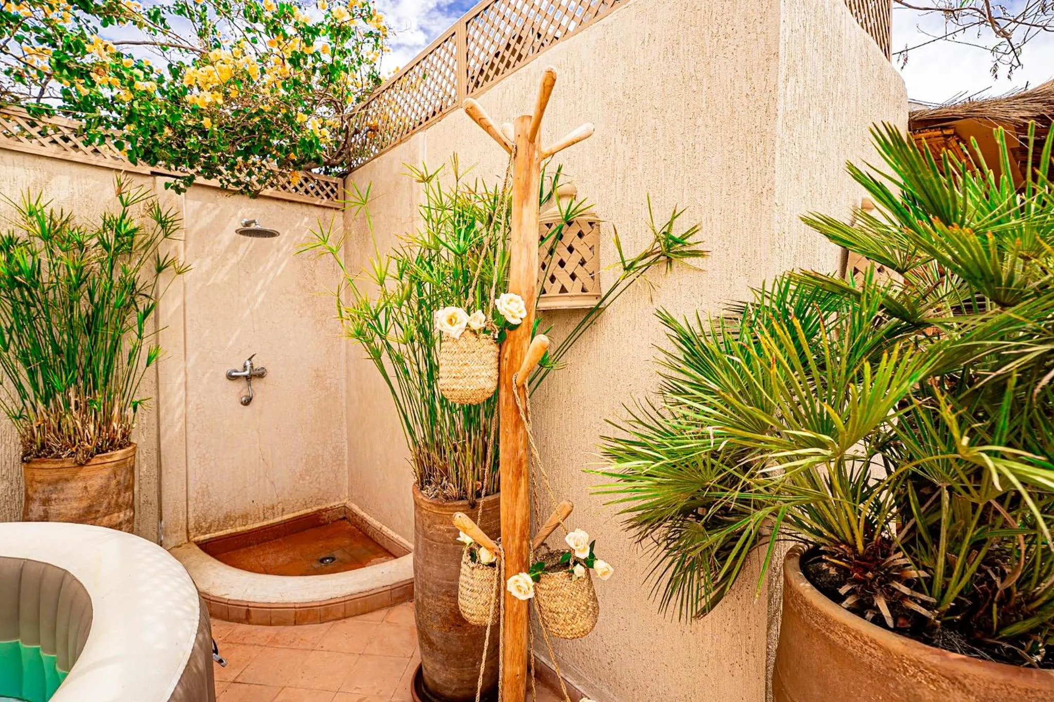 Patio in Riad Les Orangers D'alilia