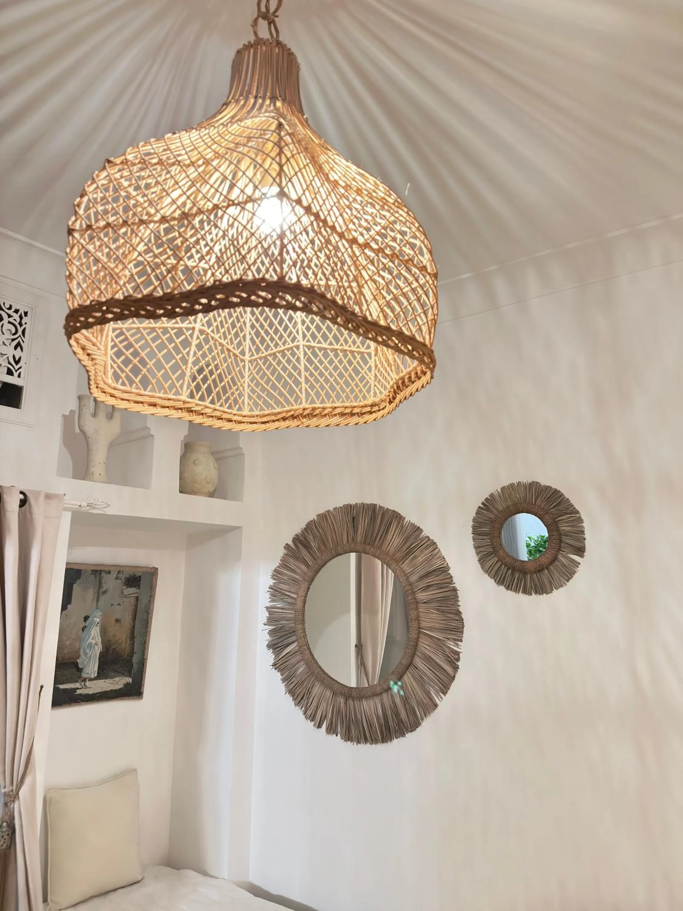 Decorative detail in Riad Les Orangers D'alilia