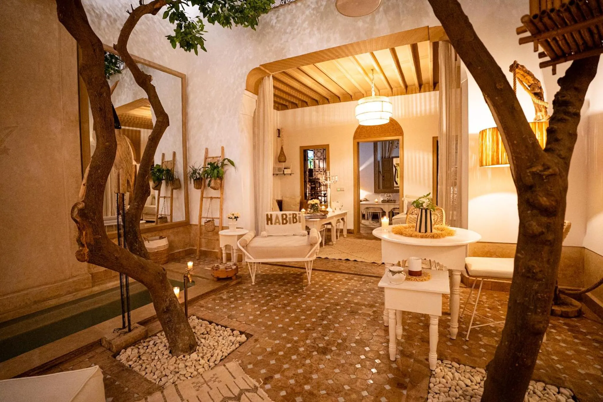 Patio in Riad Les Orangers D'alilia