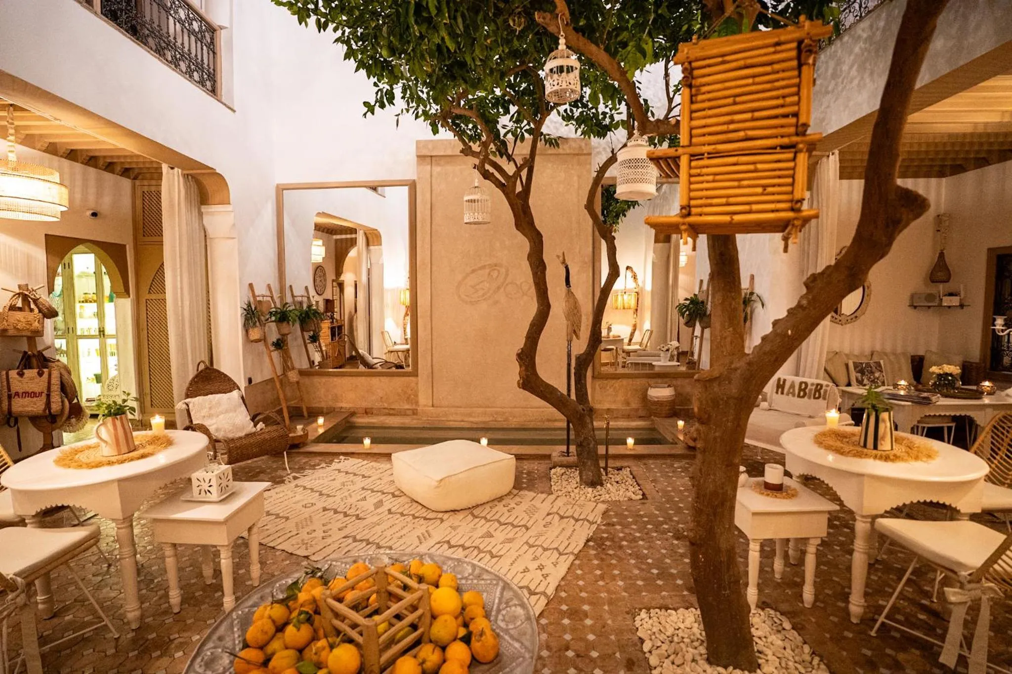 Patio in Riad Les Orangers D'alilia