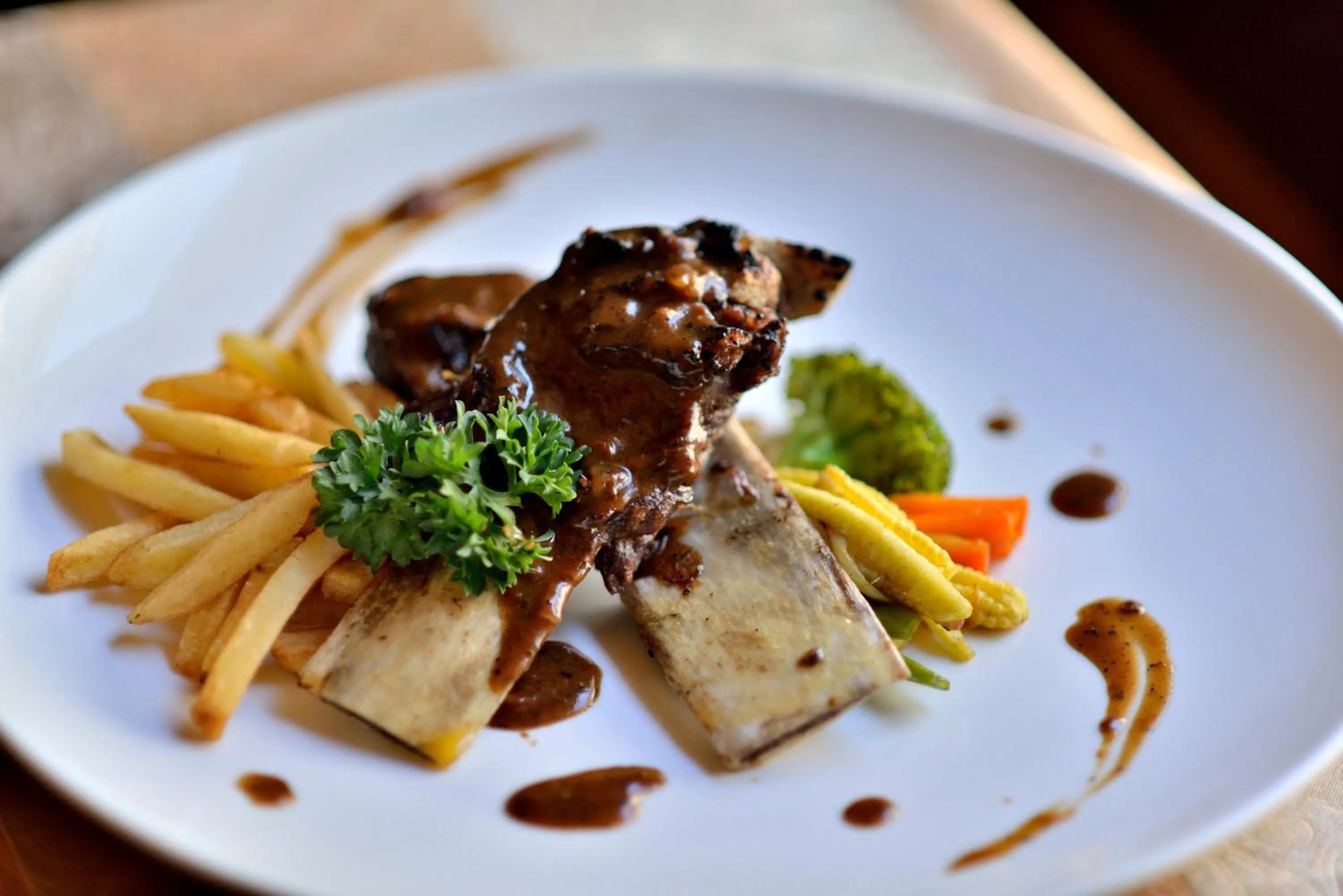 Food in Gino Feruci Kebon Jati by KAGUM Hotels