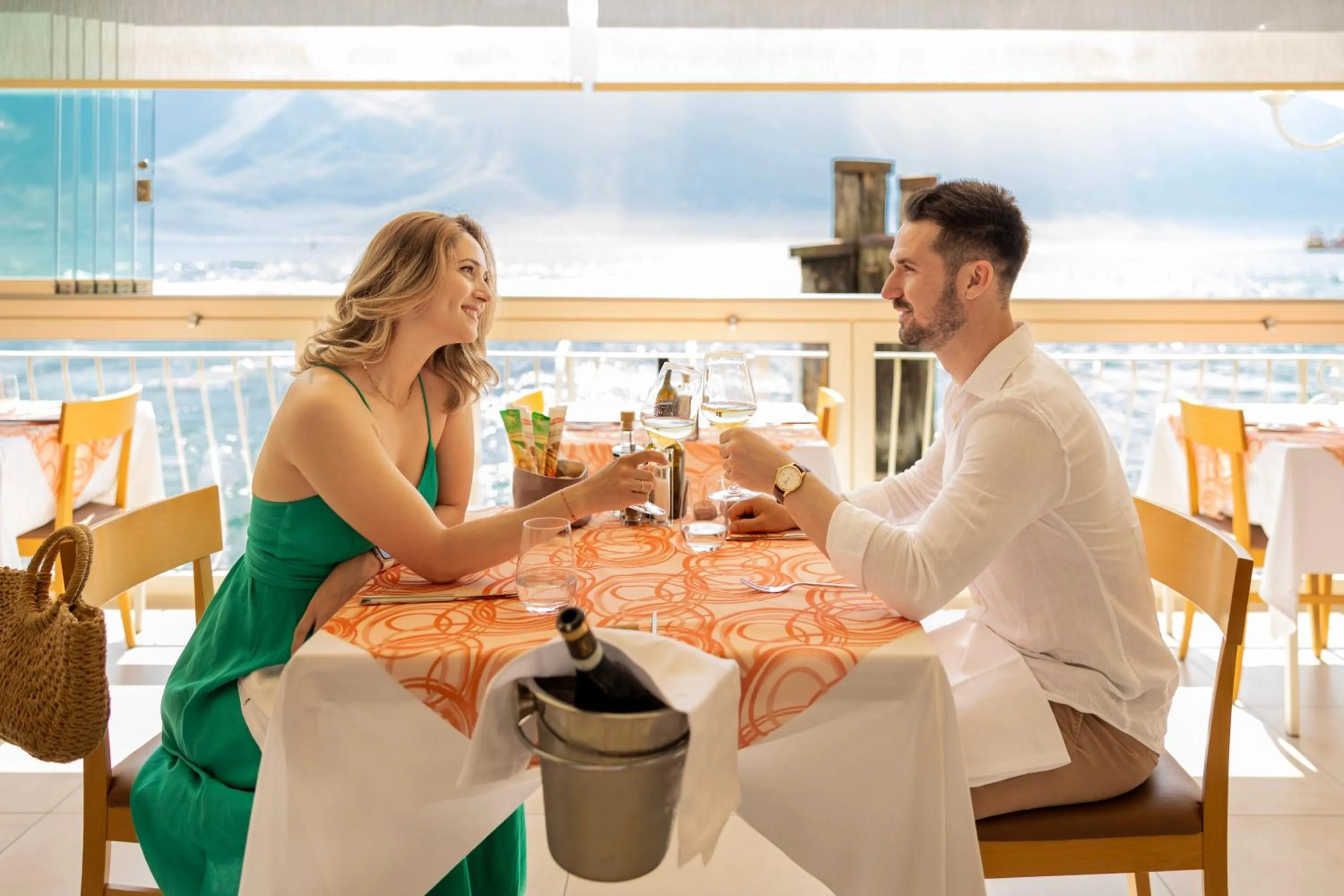 Dinner in Hotel Le Palme